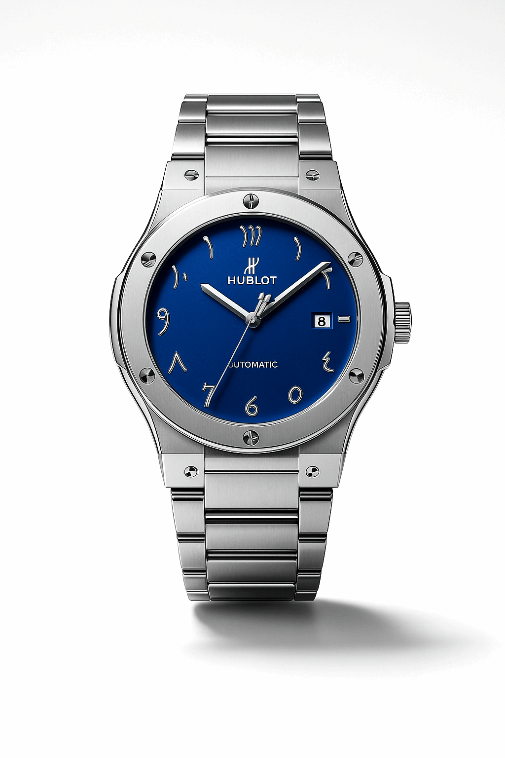 Luxury Arabic| Silver Blue