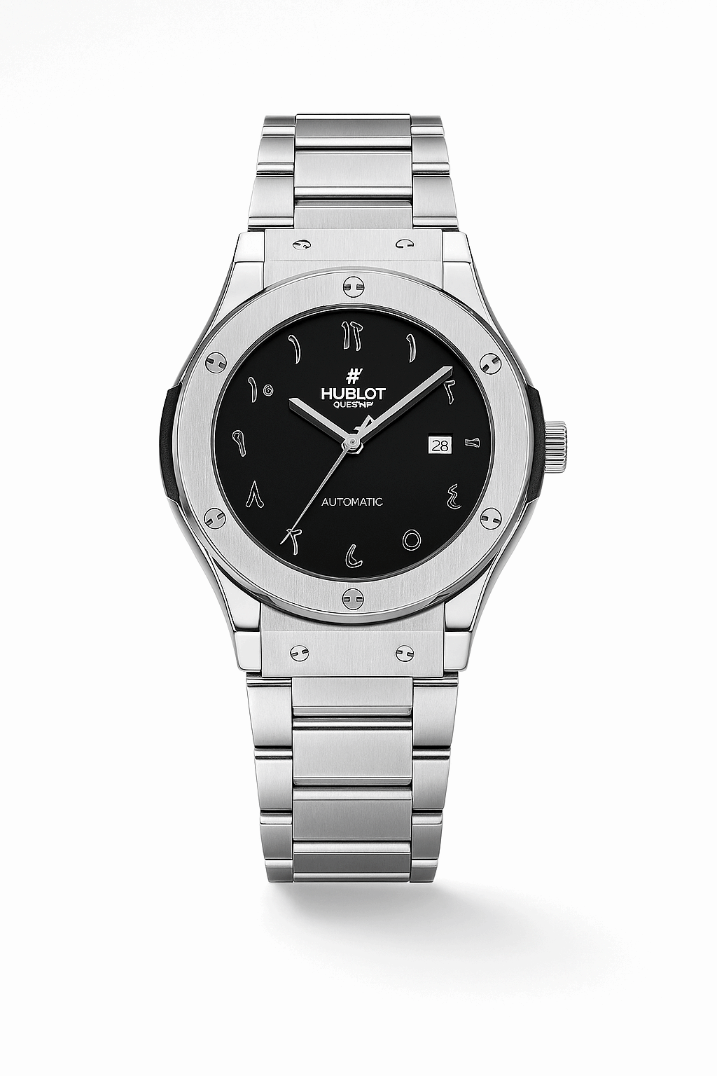 Luxury Arabic| Silver Black