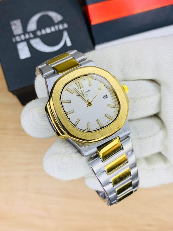 Automatic Movement | Nautilus Model (Two Tone White)