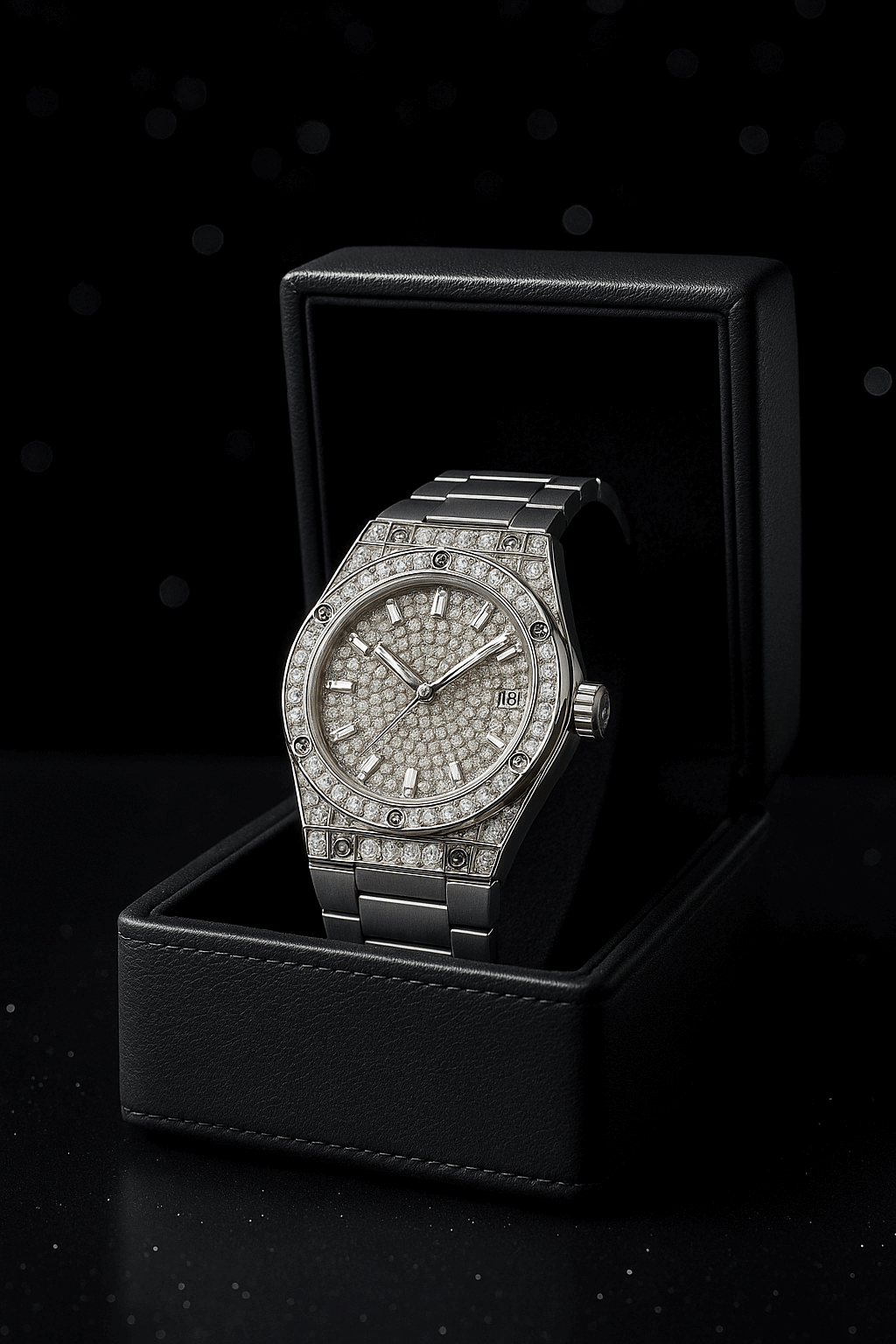 Luxury Stone Case Model | Silver