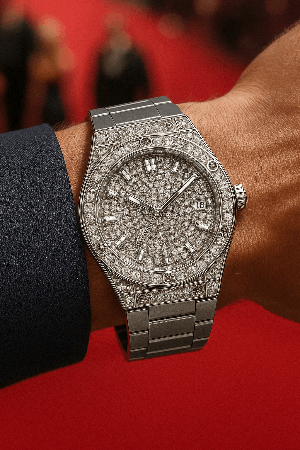 Luxury Stone Case Model | Silver