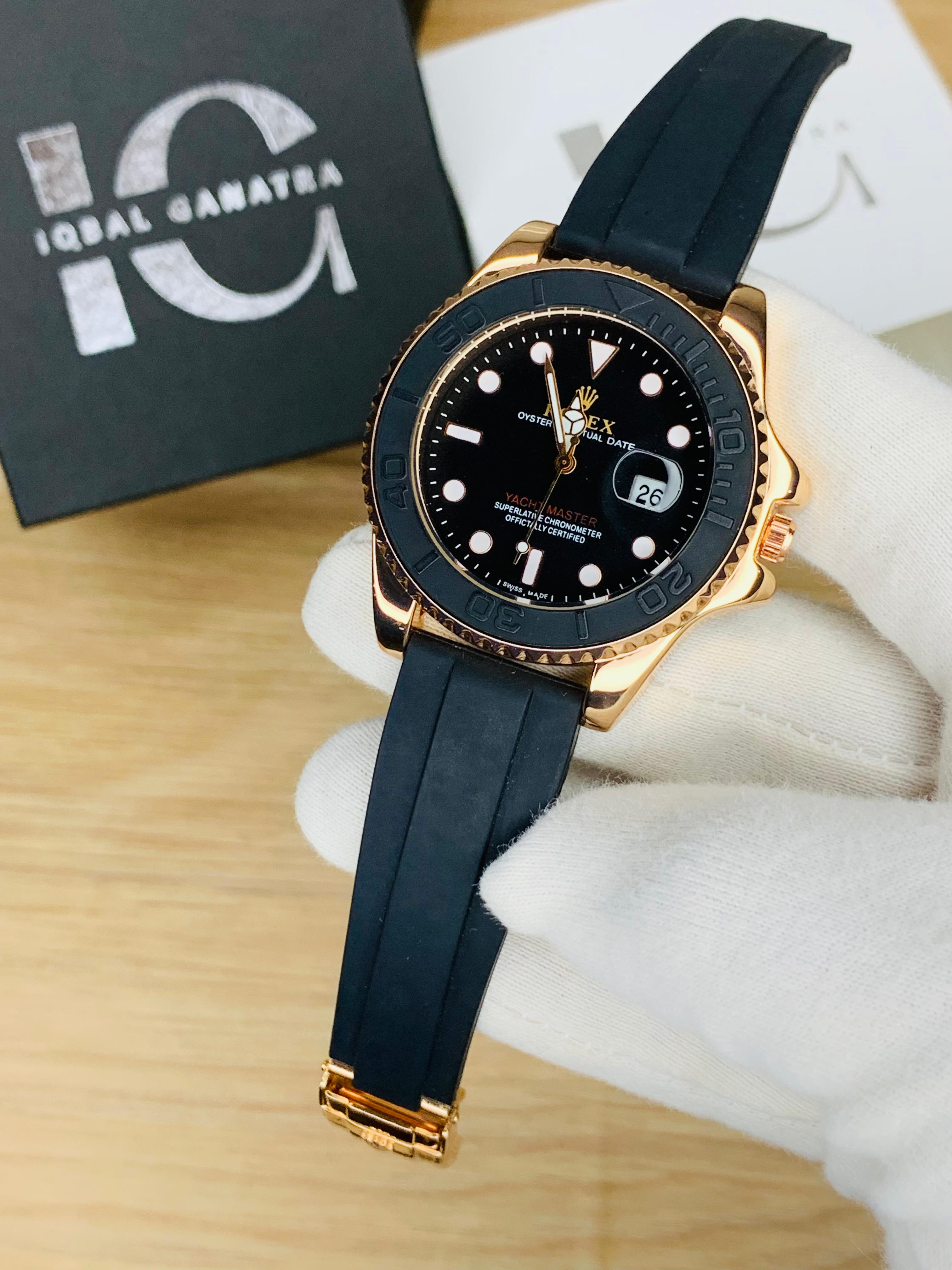 Rose Gold Men Watch | 50% OFF
