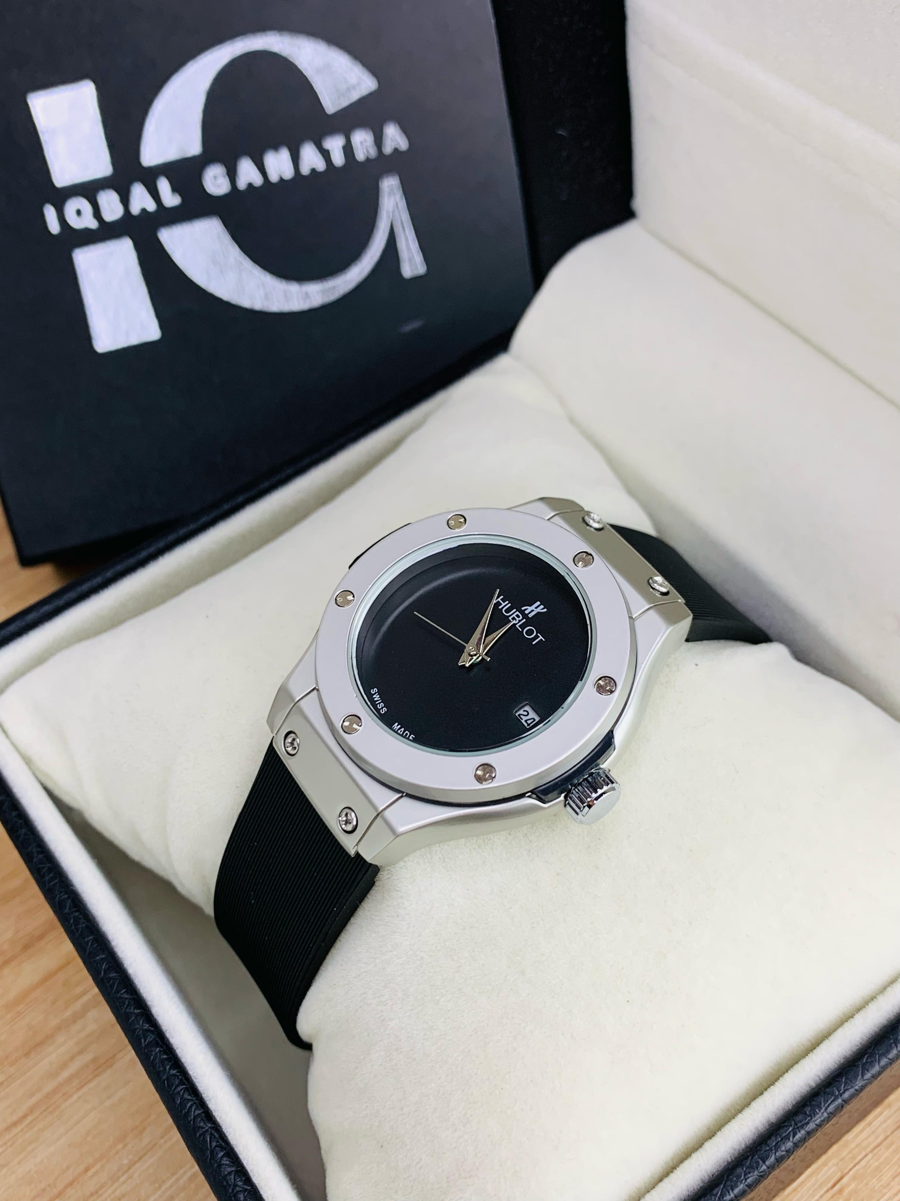 Ladies HB Simple Model (Black Silver)