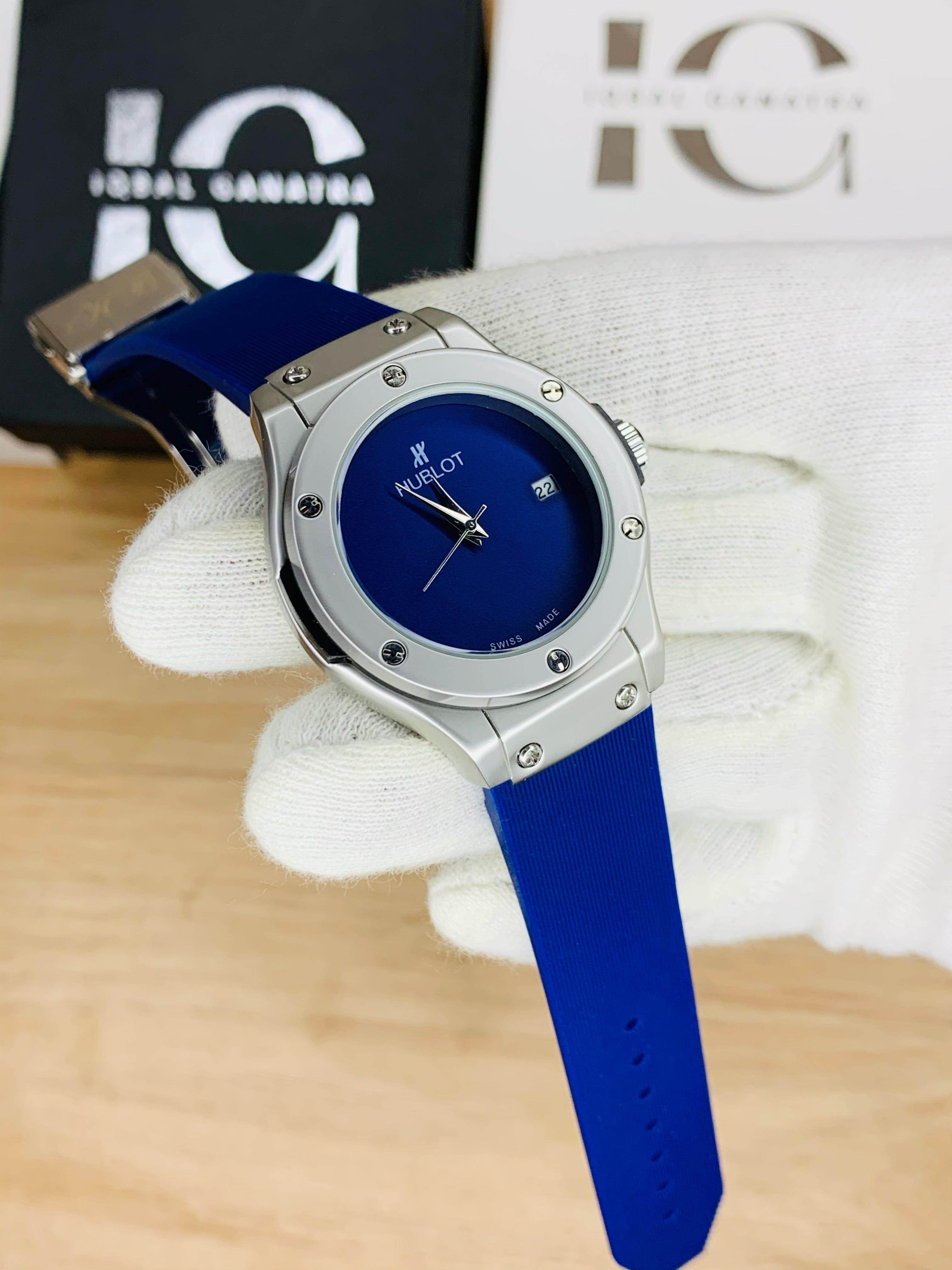 Ladies HB Simple Model (Blue Silver)