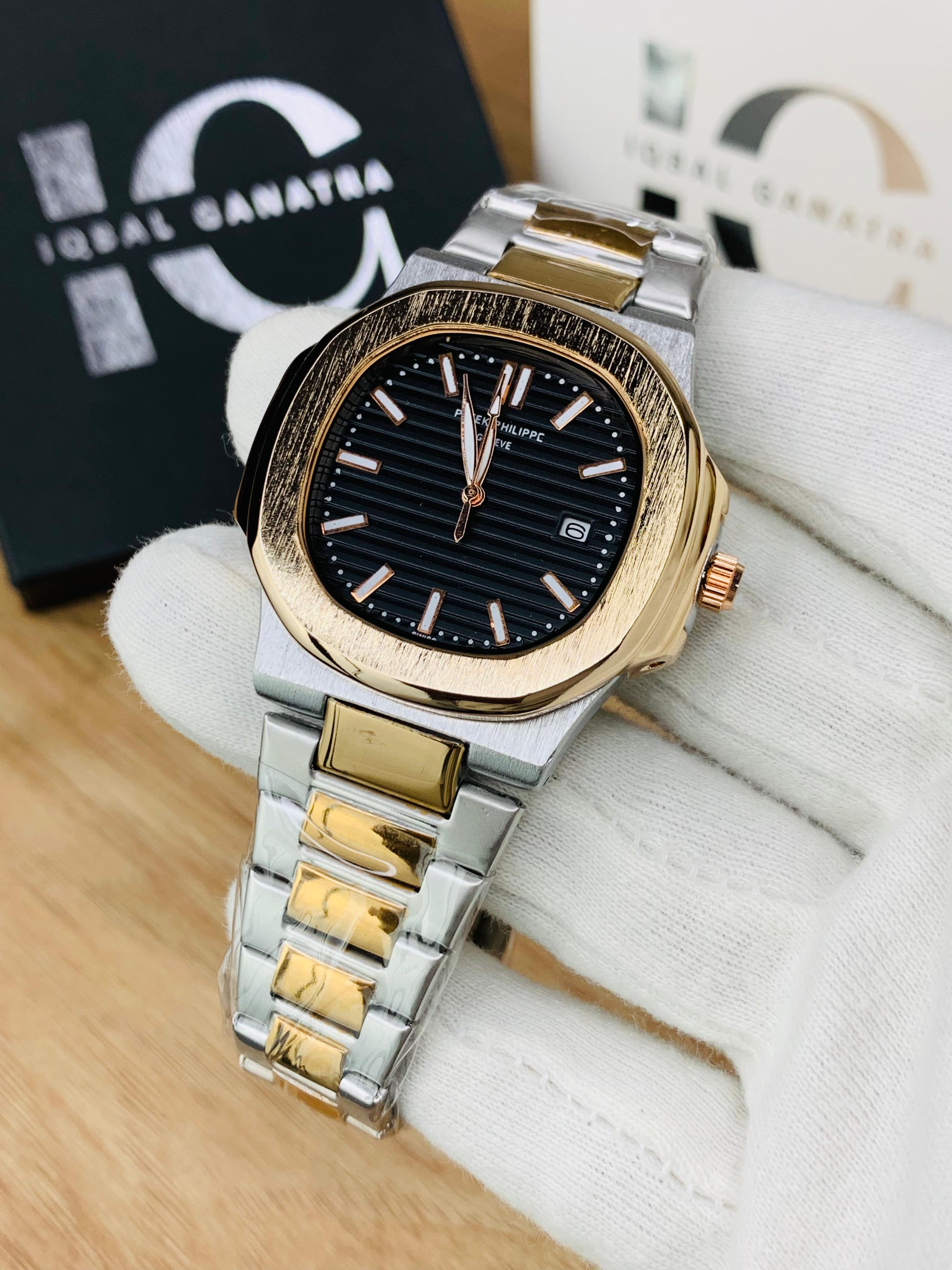 PP Nautilus| Two Tone Black