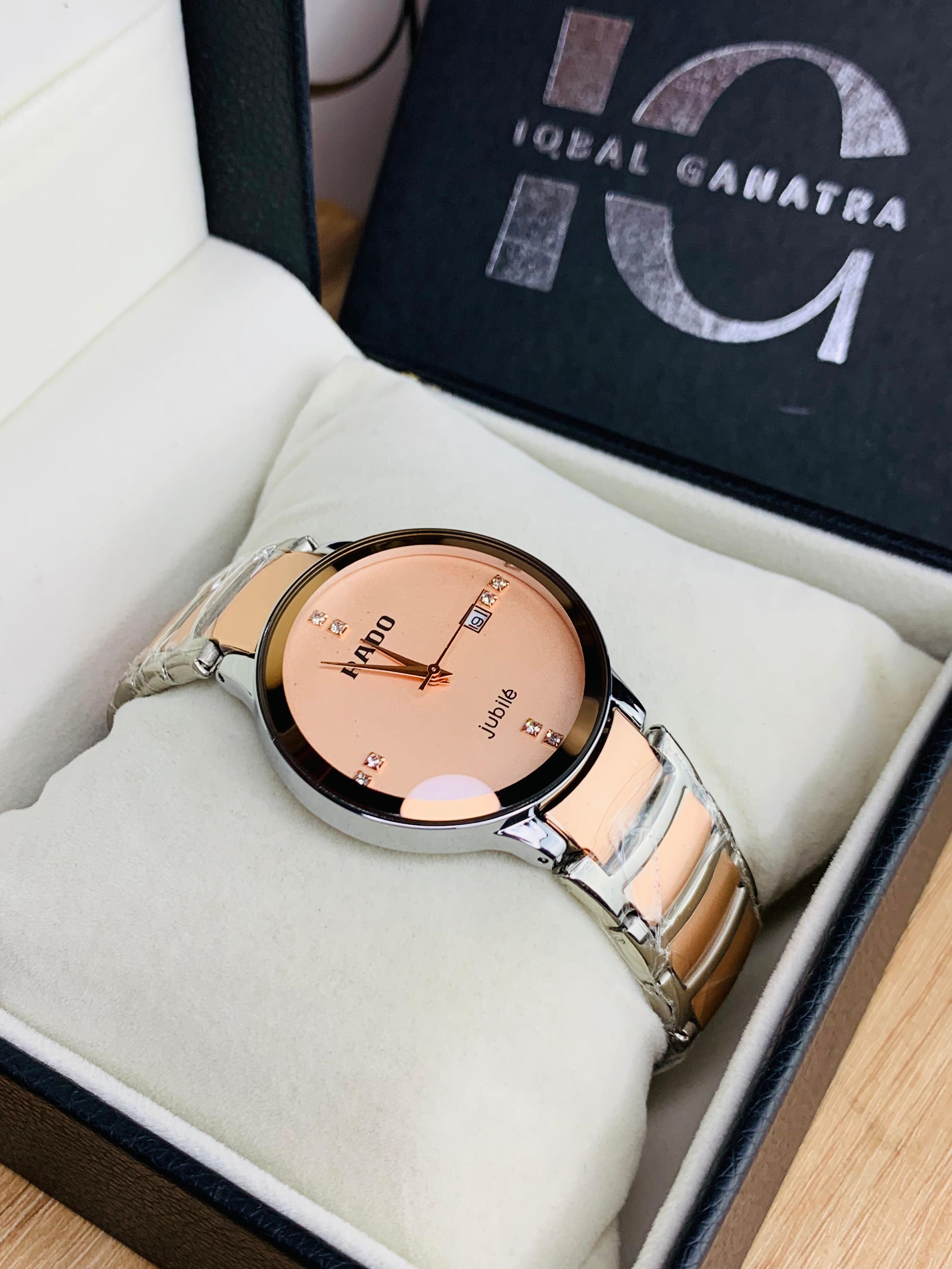 Jubile Two Tone RD Watch (Pink)