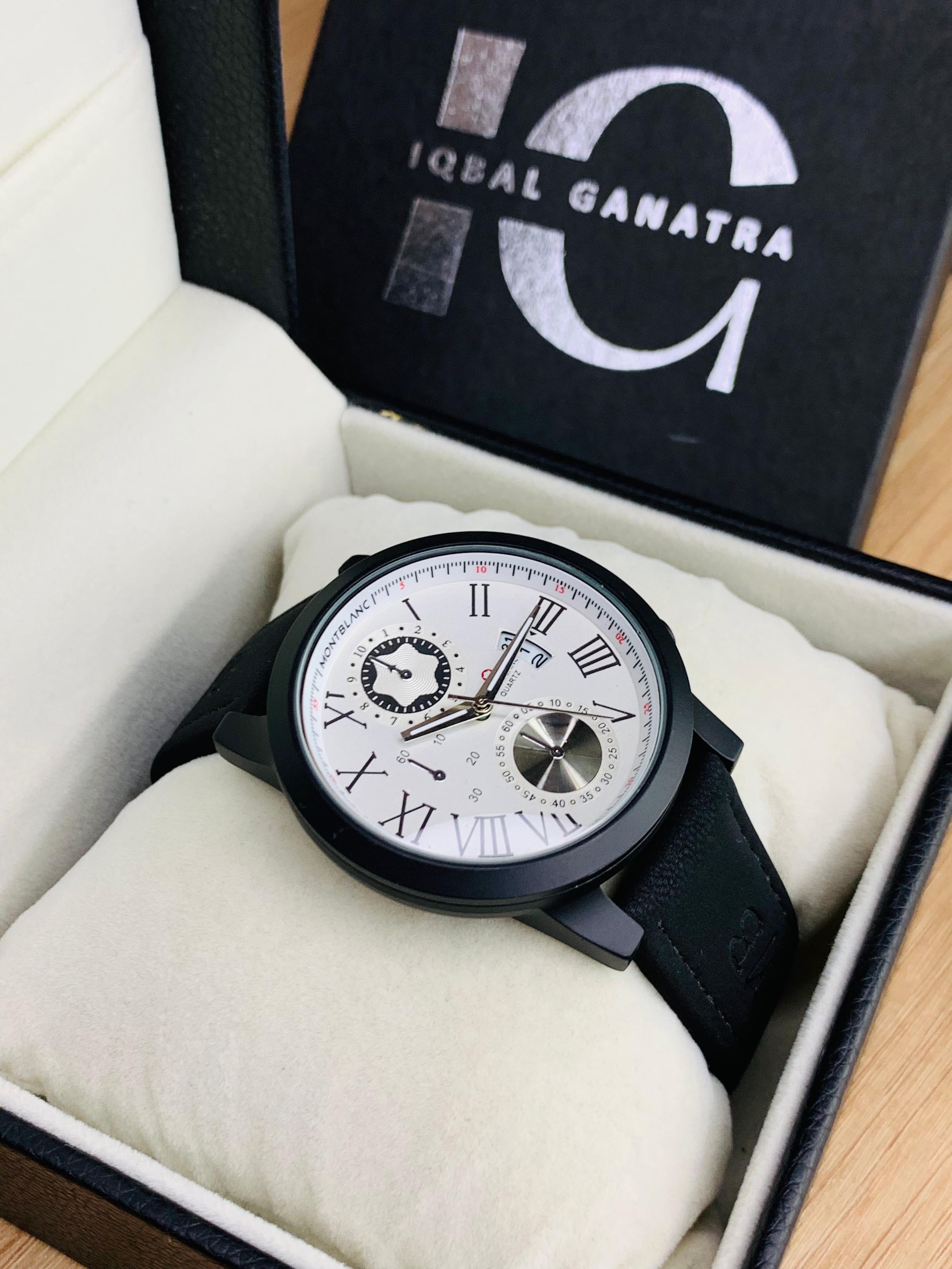 MB Model (Black Strap Black Case Inner White )