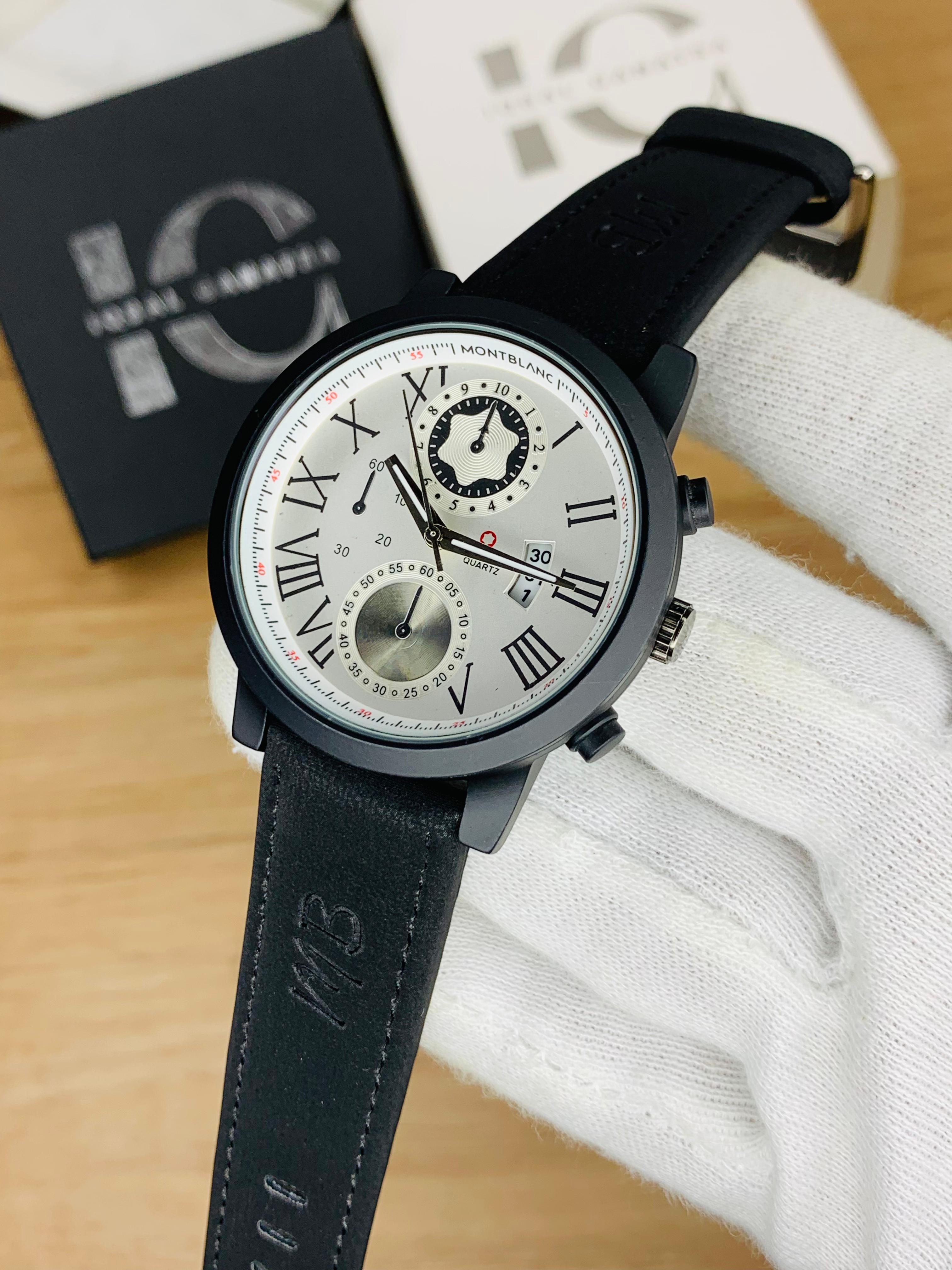 MB Model (Black Strap Black Case Inner White )