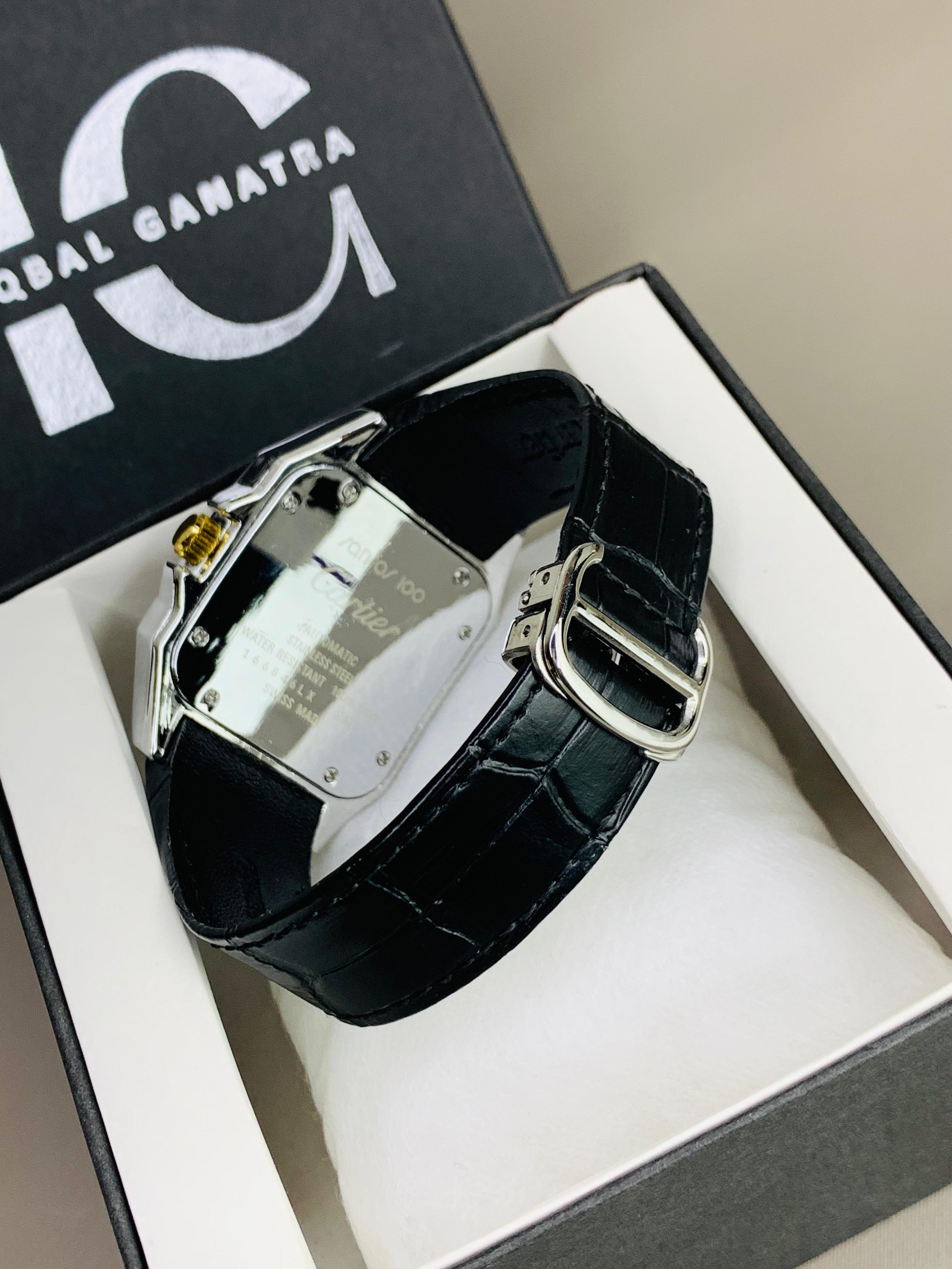 Crtr Luxury (Black Strap Gold Case Inner White)