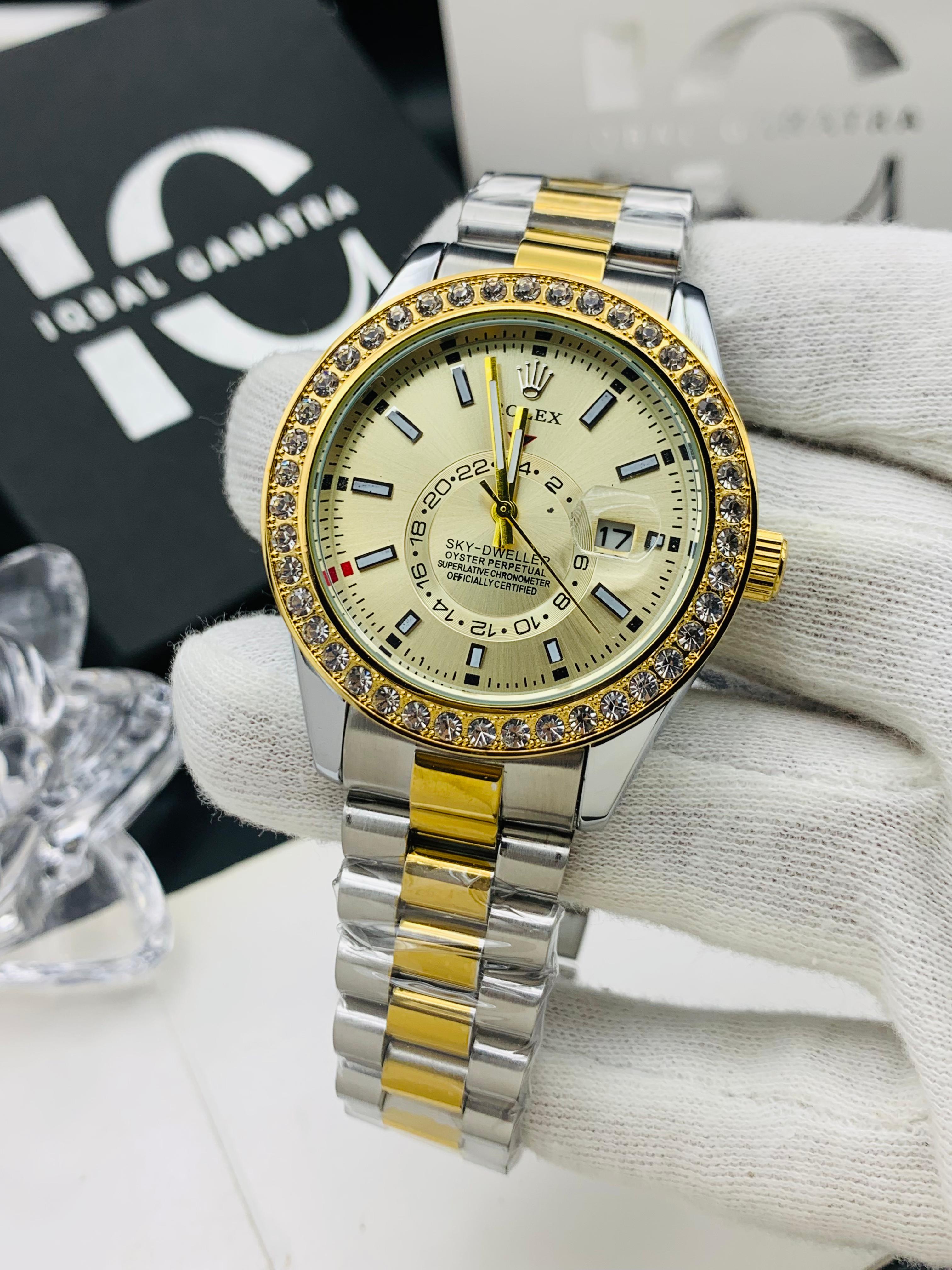 Skydwller Stone Case| Two Tone Gold