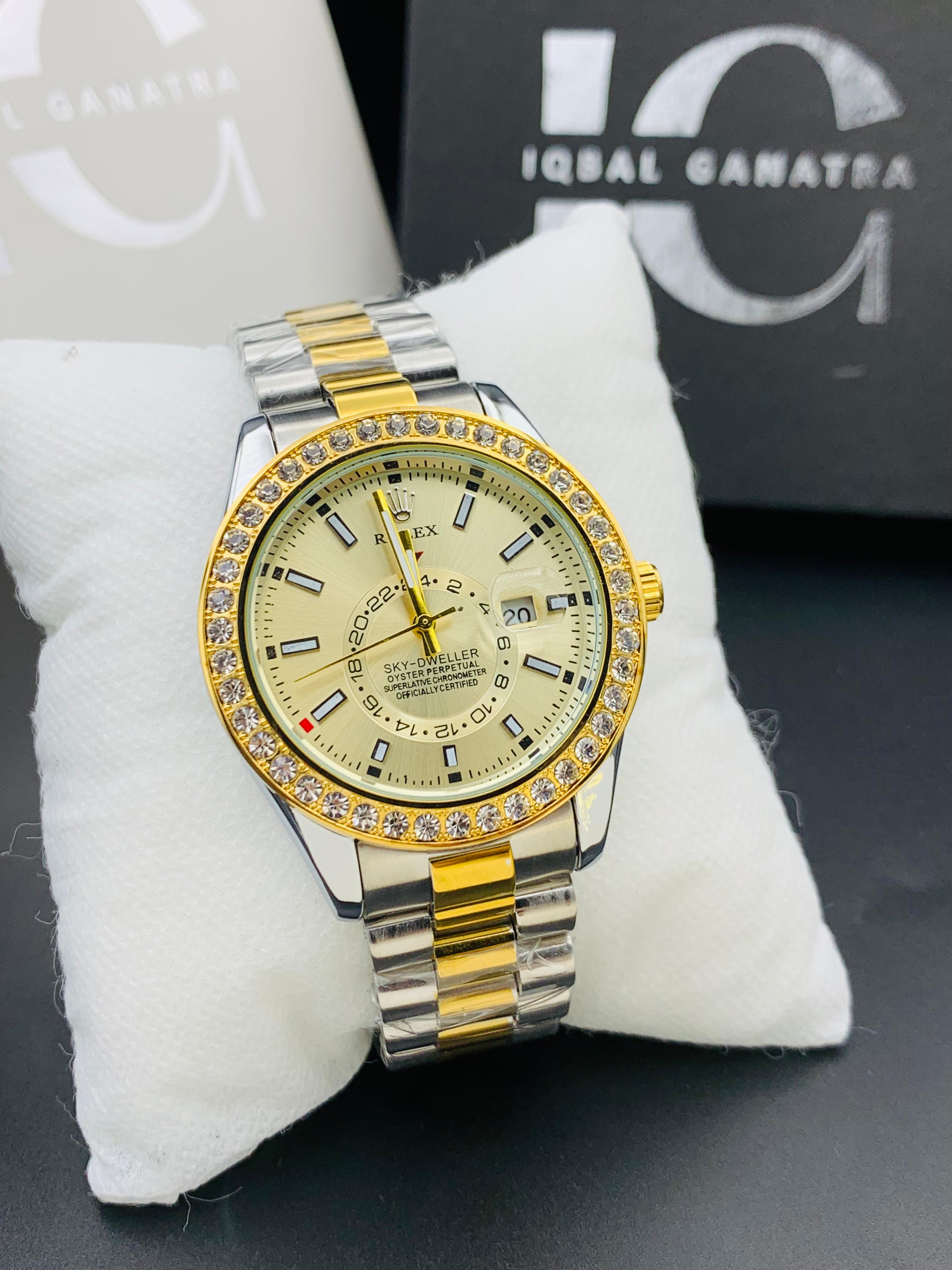 Skydwller Stone Case| Two Tone Gold