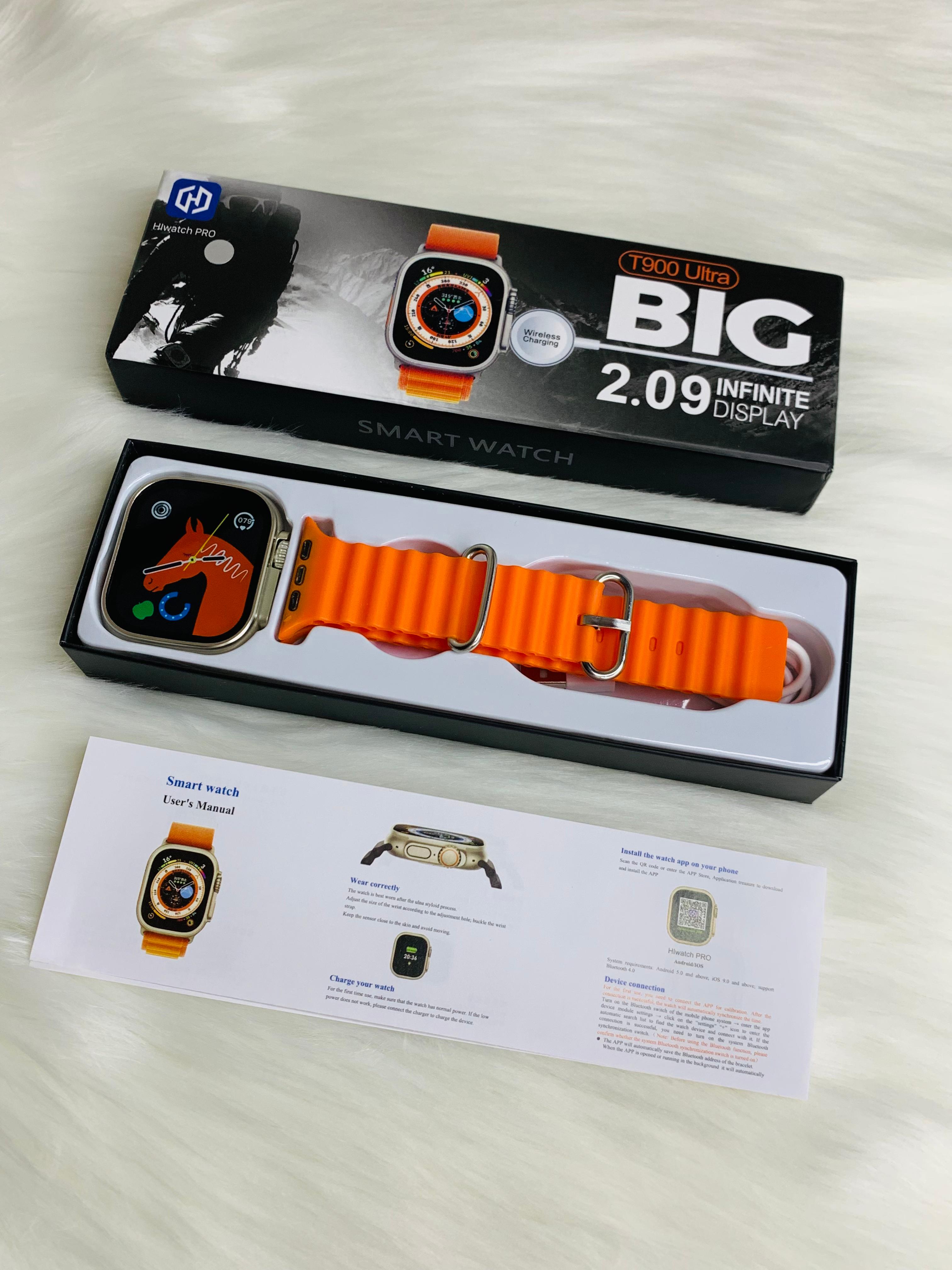 T900 Ultra Smartwatch (Orange)