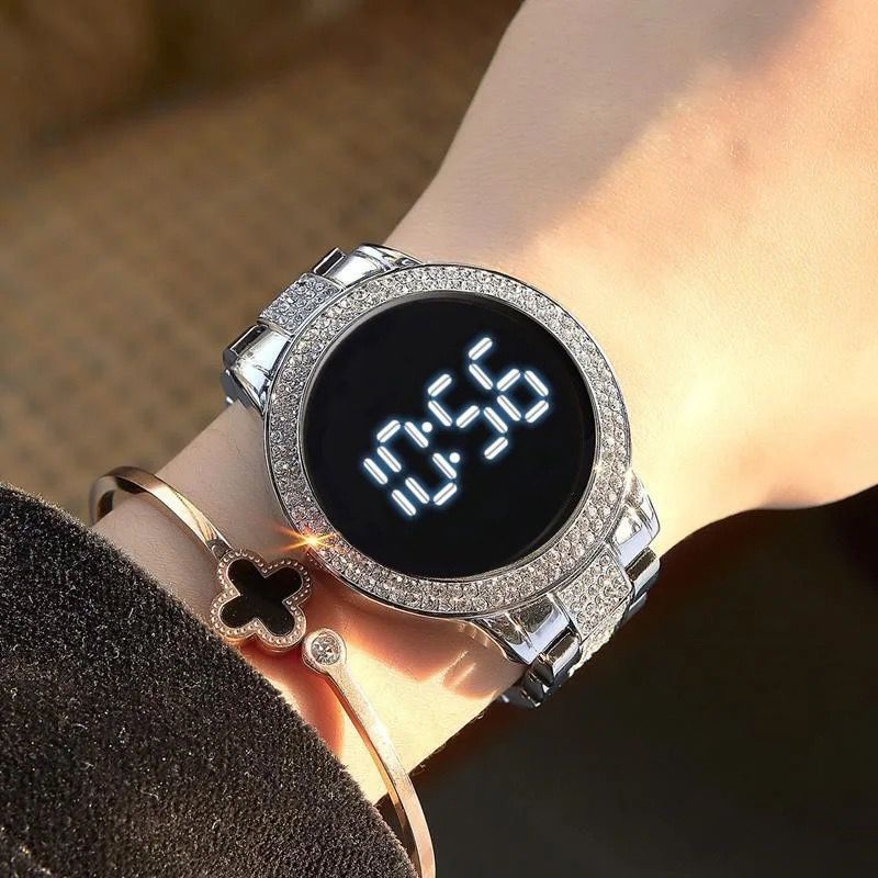 Digital Led Bracelet (Silver)