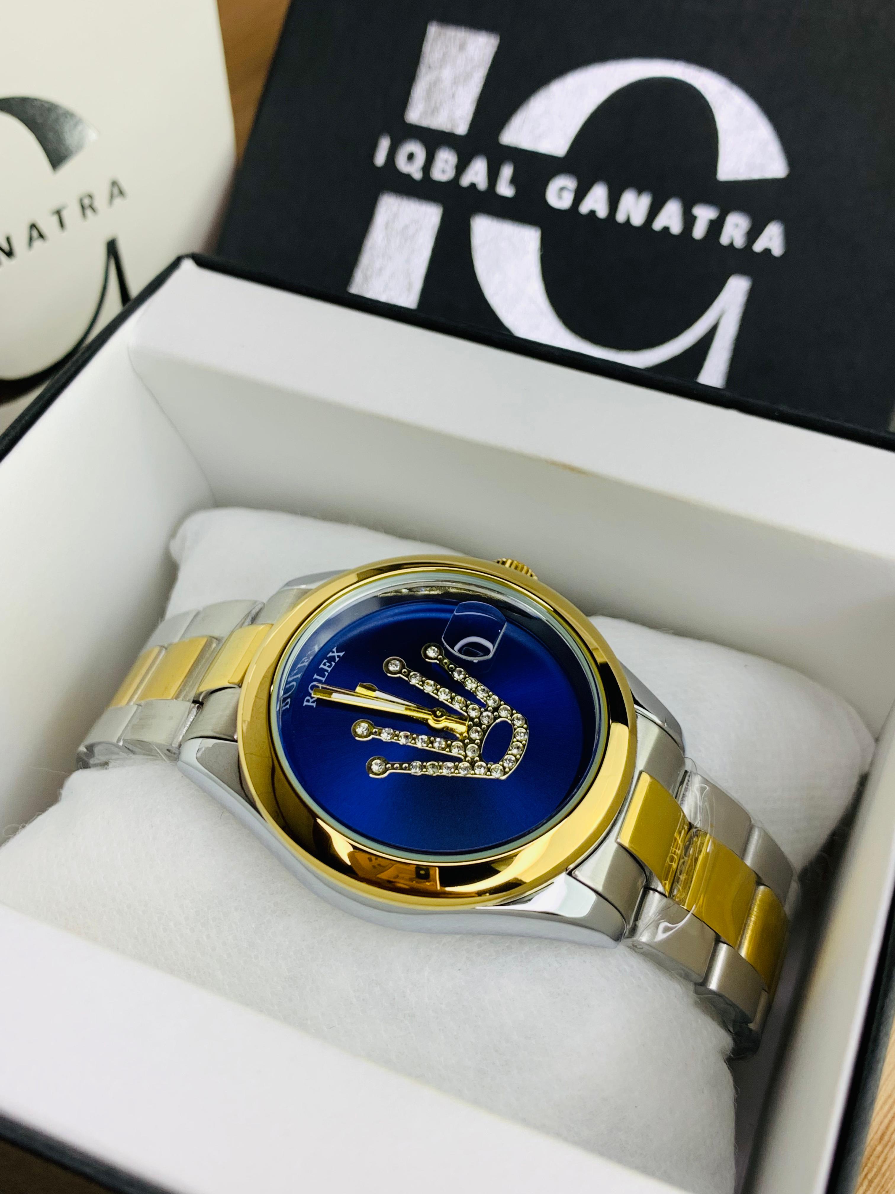 Crown Model (Two Tone Blue)