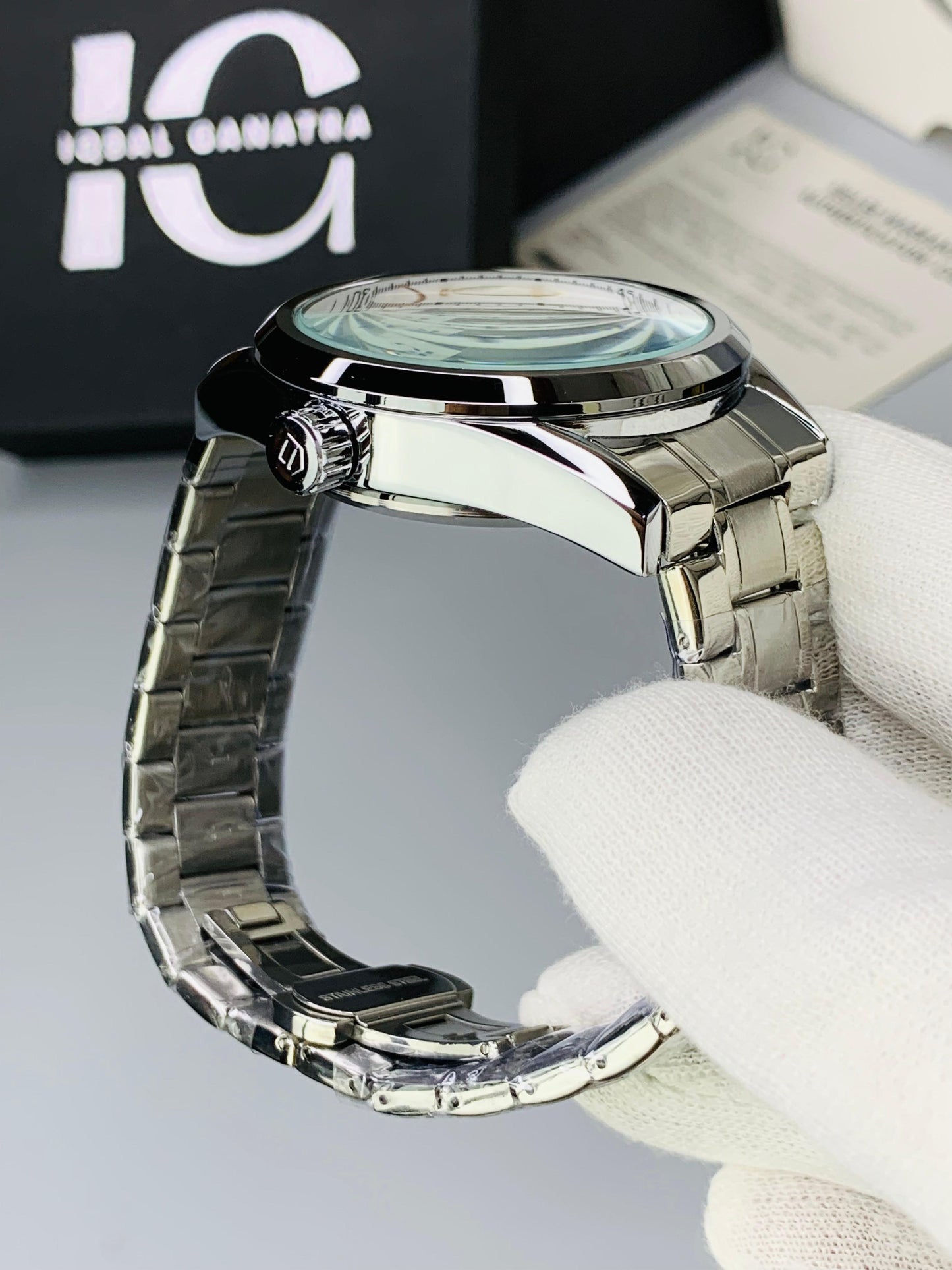 Tag Chain (Black Silver)