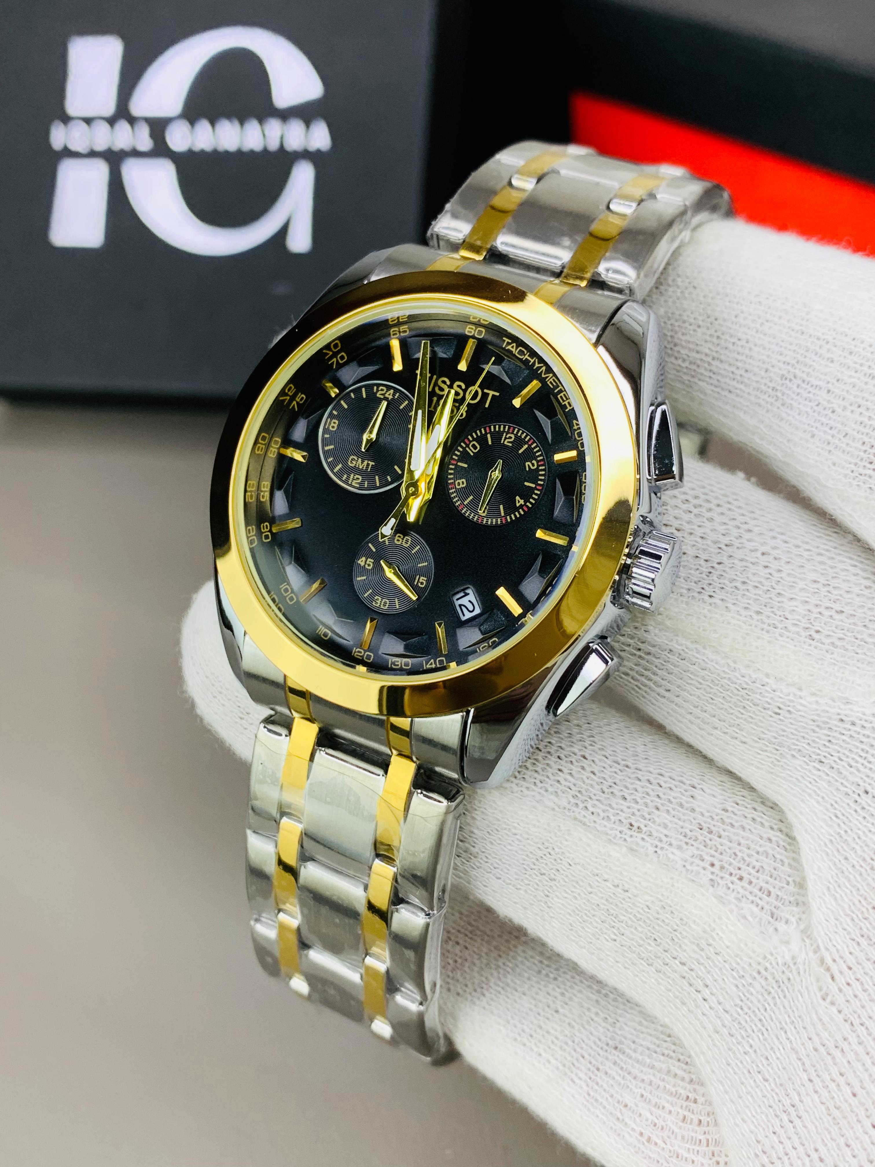 Demanding Chrono |Two Tone Black