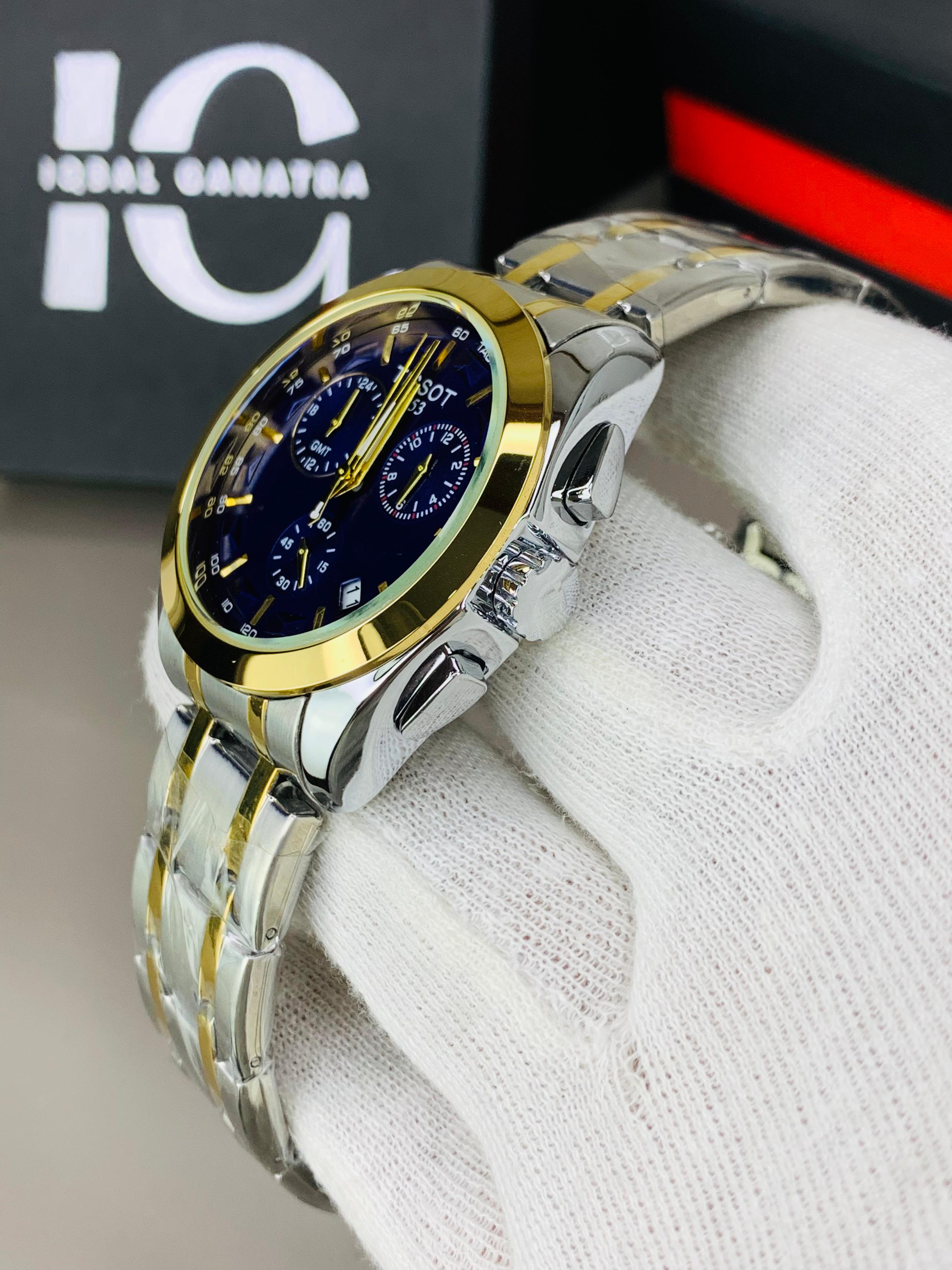 Demanding Chrono |Two Tone Blue