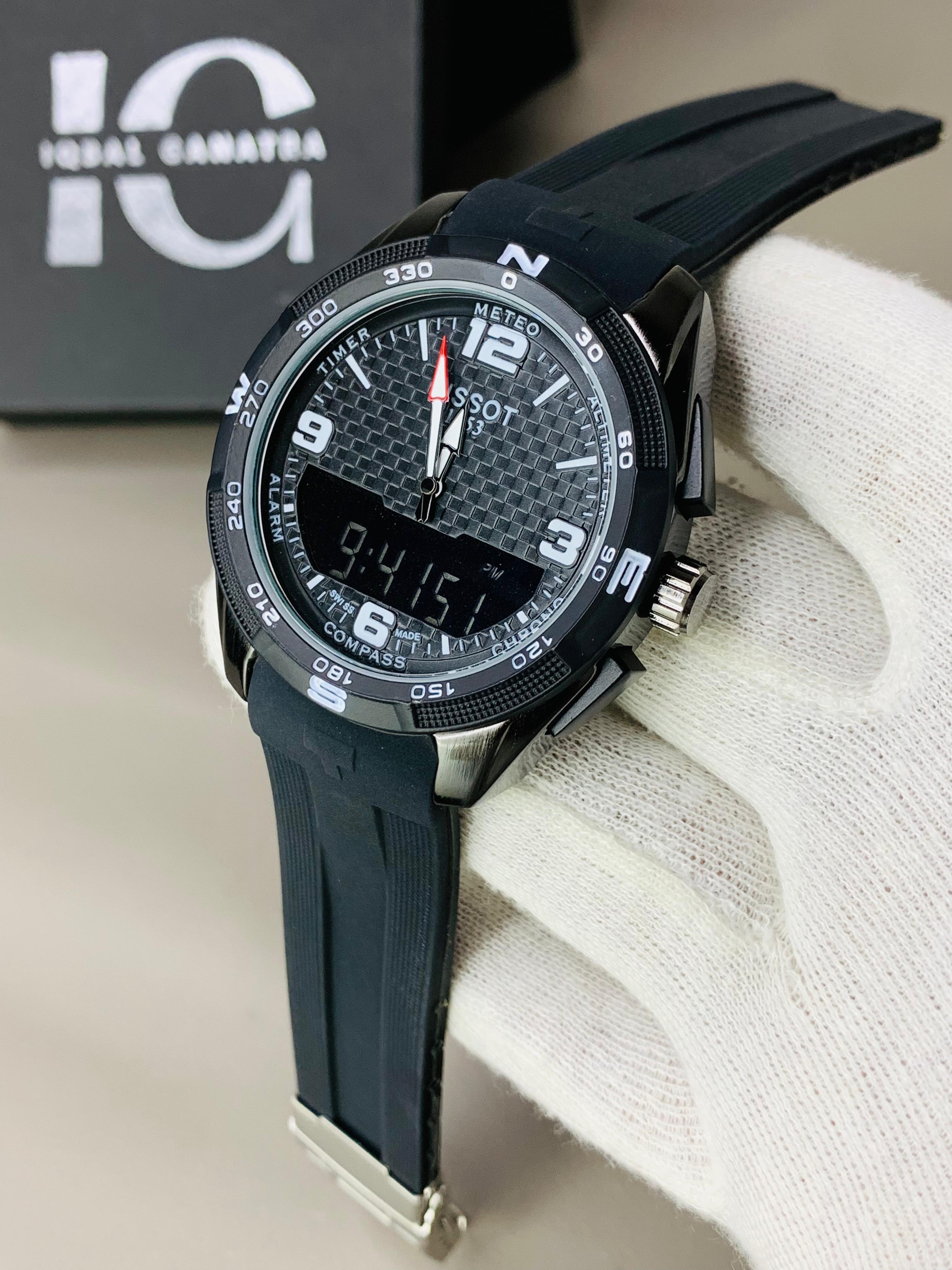 Branded Dual Time | Full Black