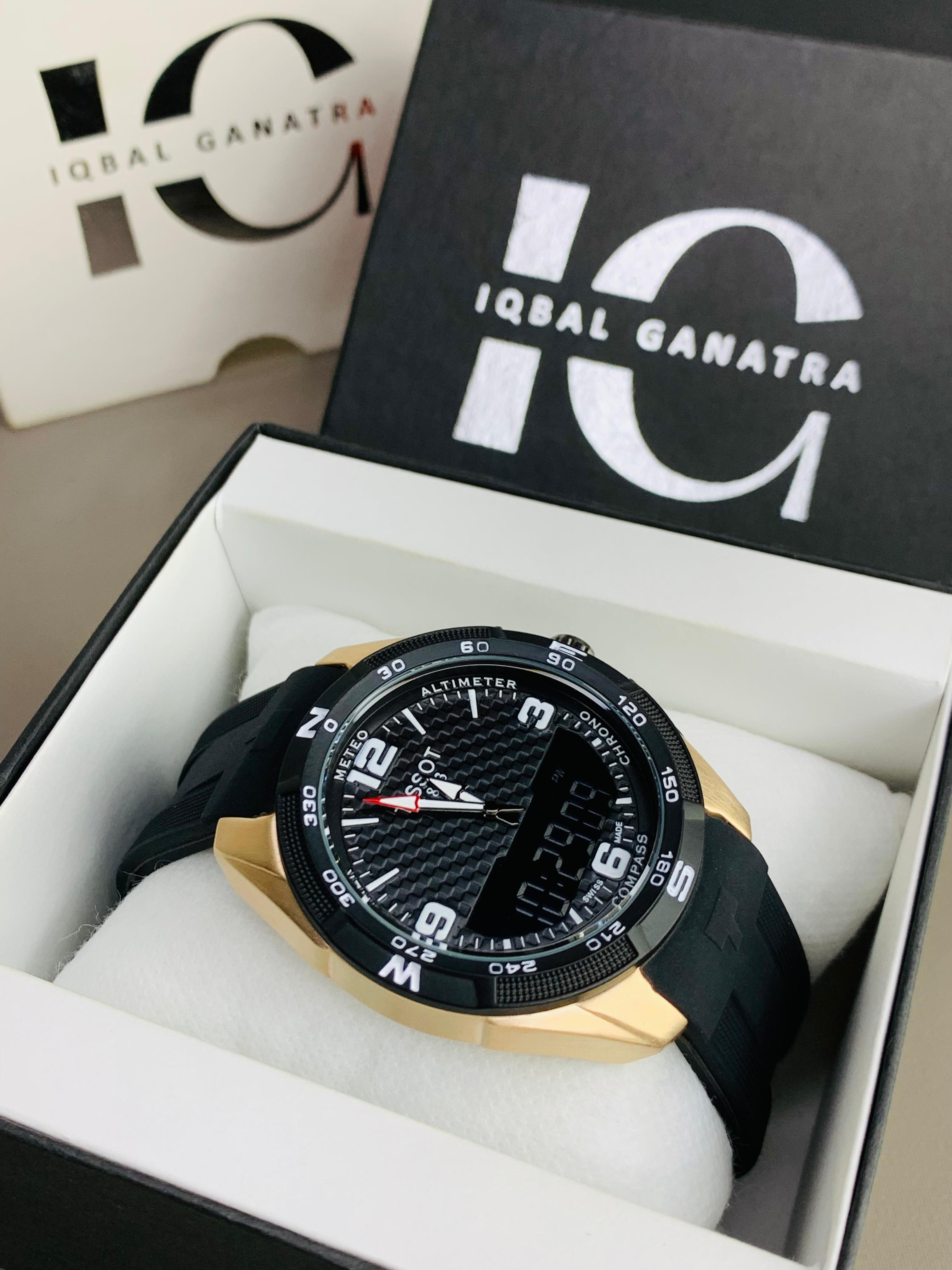 Branded Dual Time | Copper Black