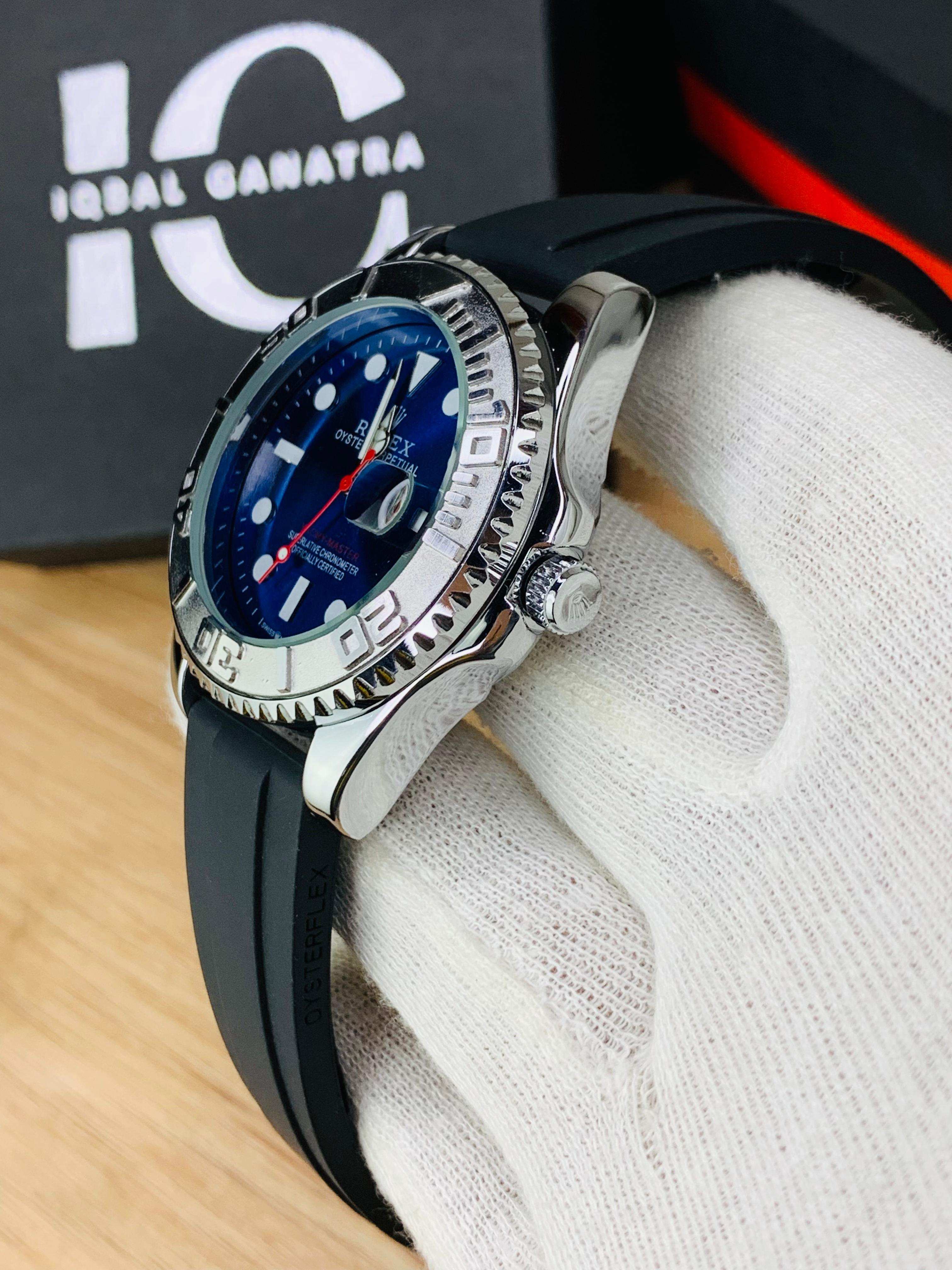 Yacht Master | Silver Blue (TT)