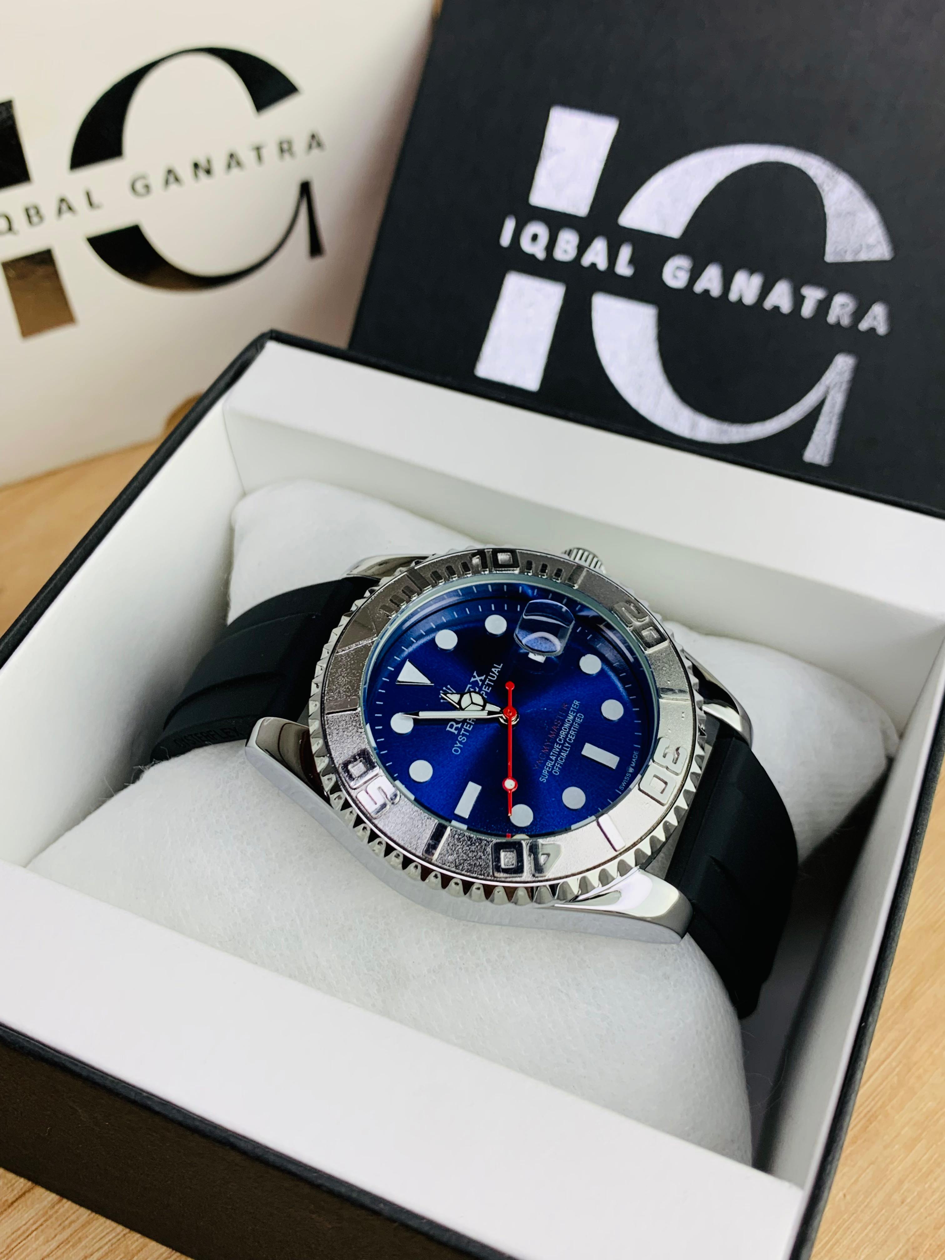 Yacht Master | Silver Blue (TT)