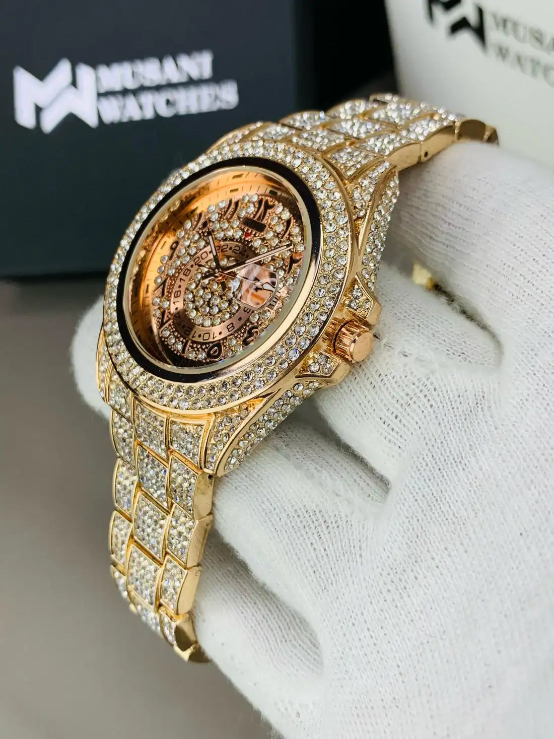 Skydweller Full Stone |Rose Gold