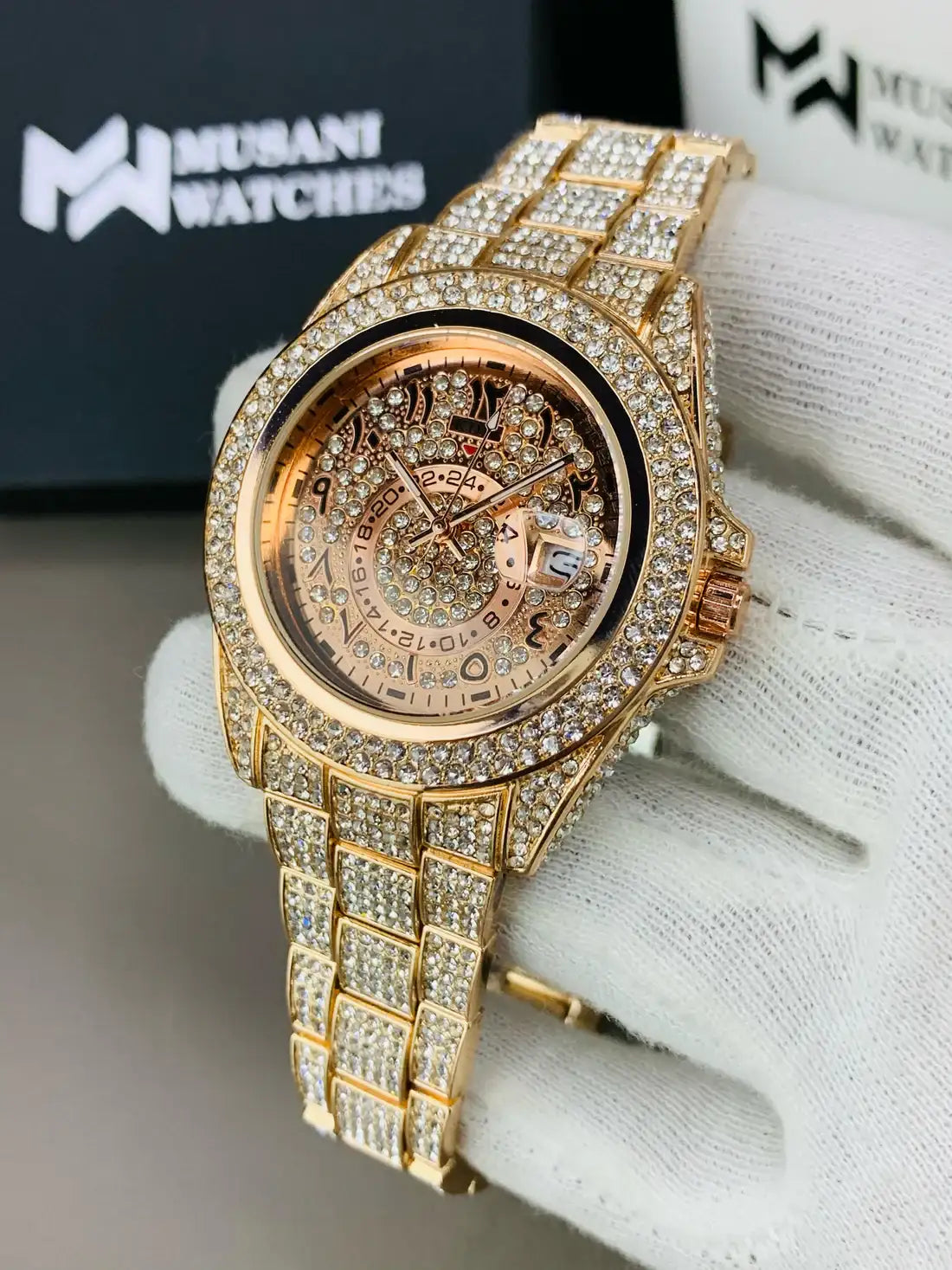 Skydweller Full Stone |Rose Gold