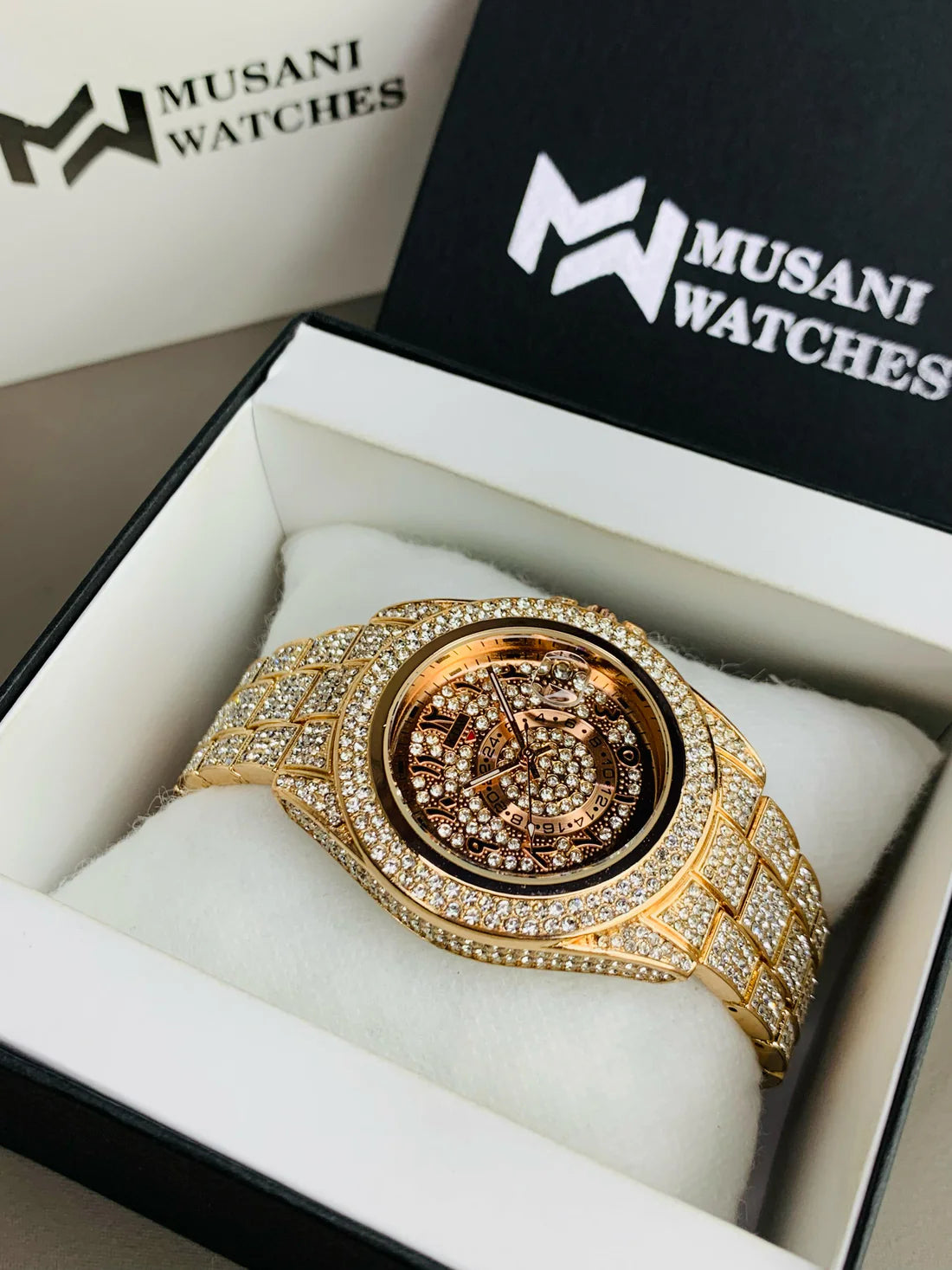 Skydweller Full Stone |Rose Gold