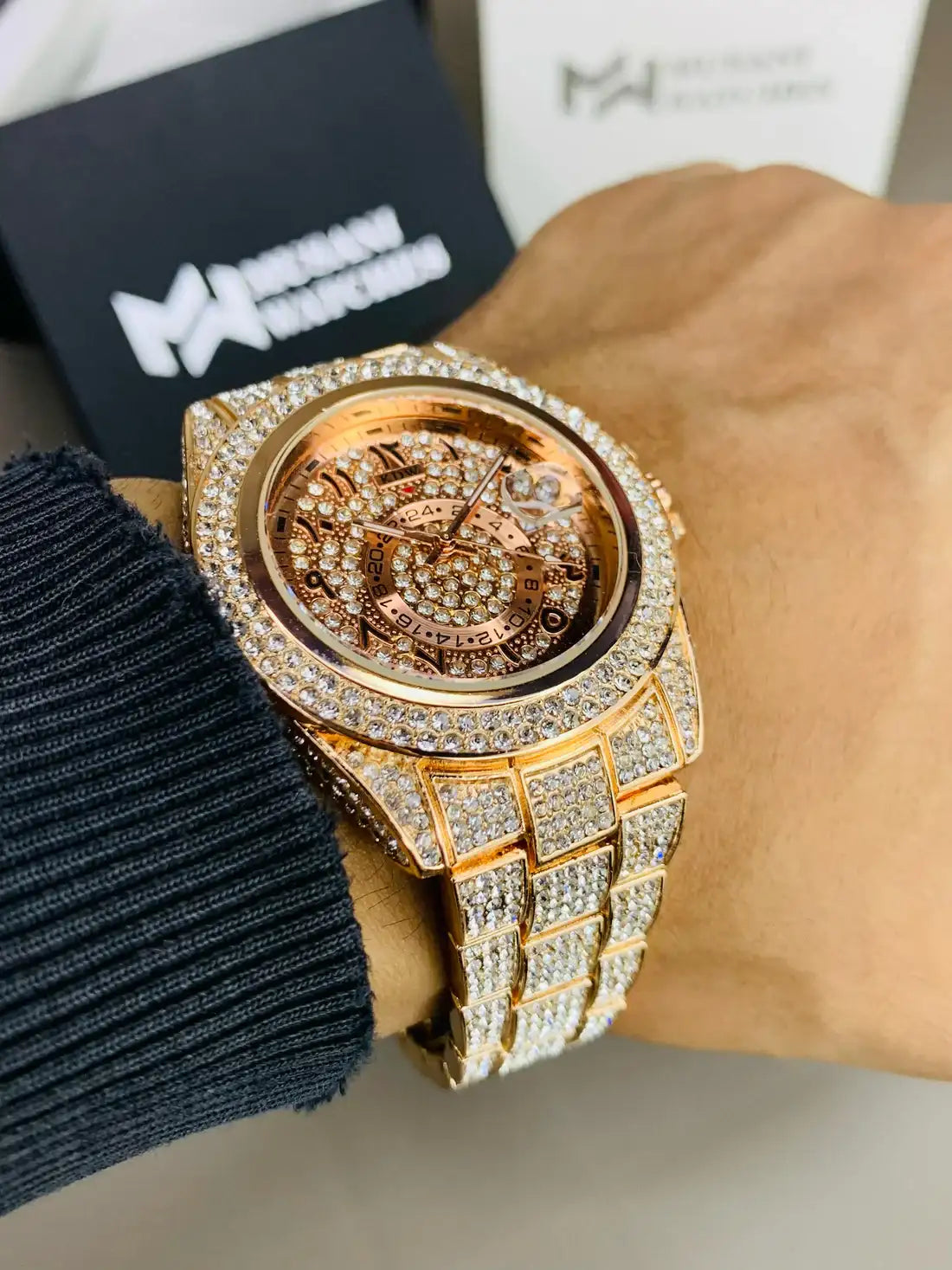 Skydweller Full Stone |Rose Gold