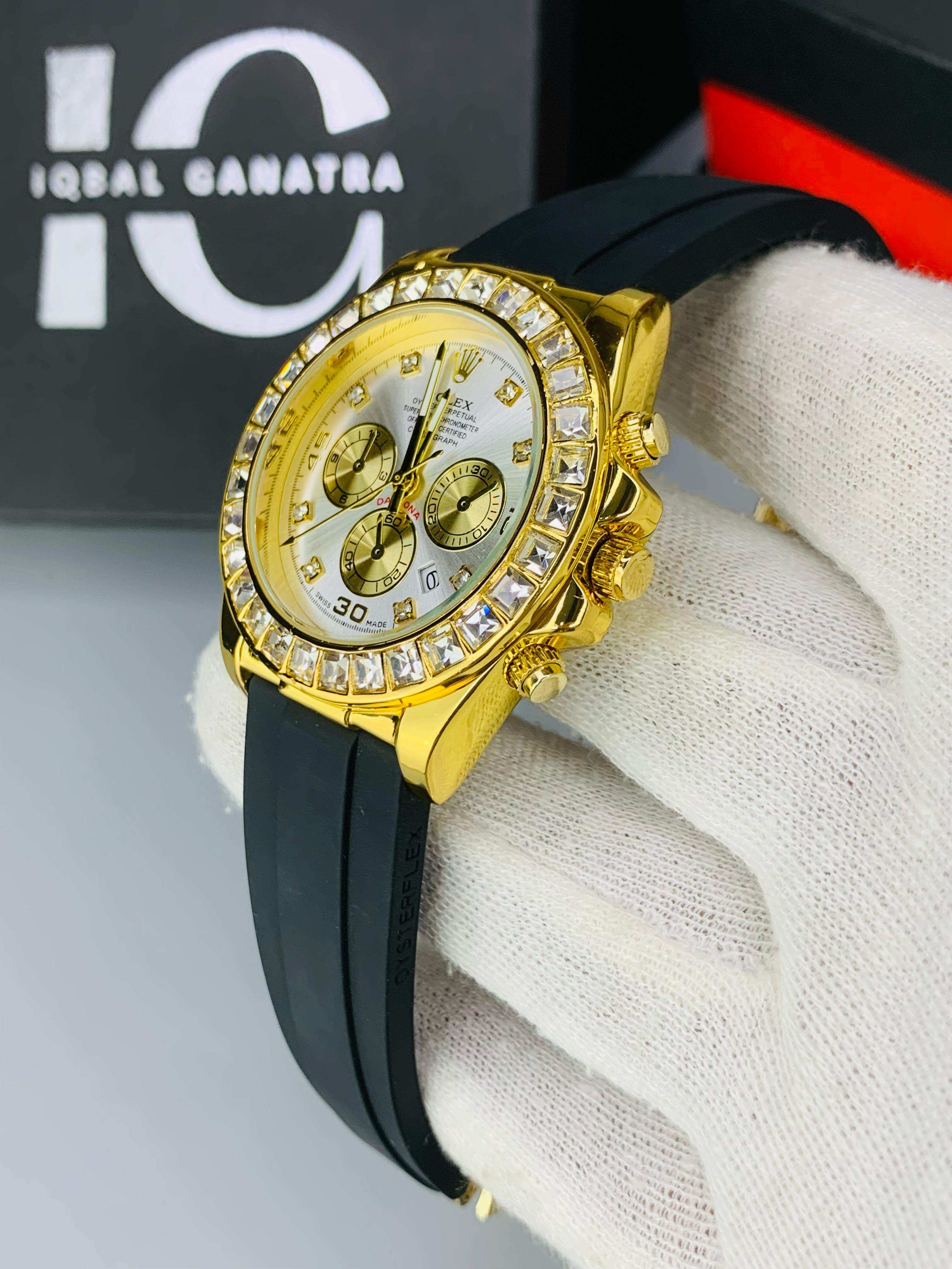 Daytona Stone Model | Gold White