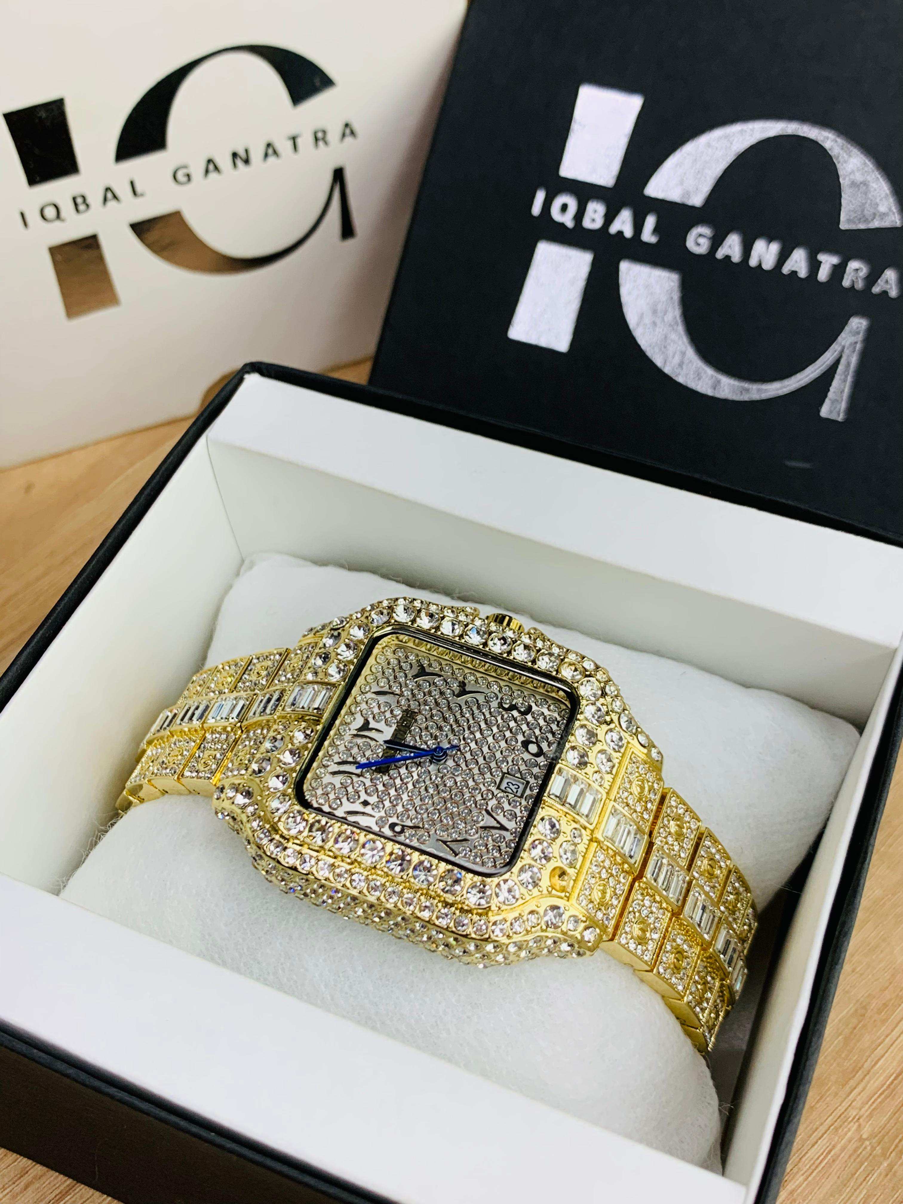 Arabic Ice Model | Gold White