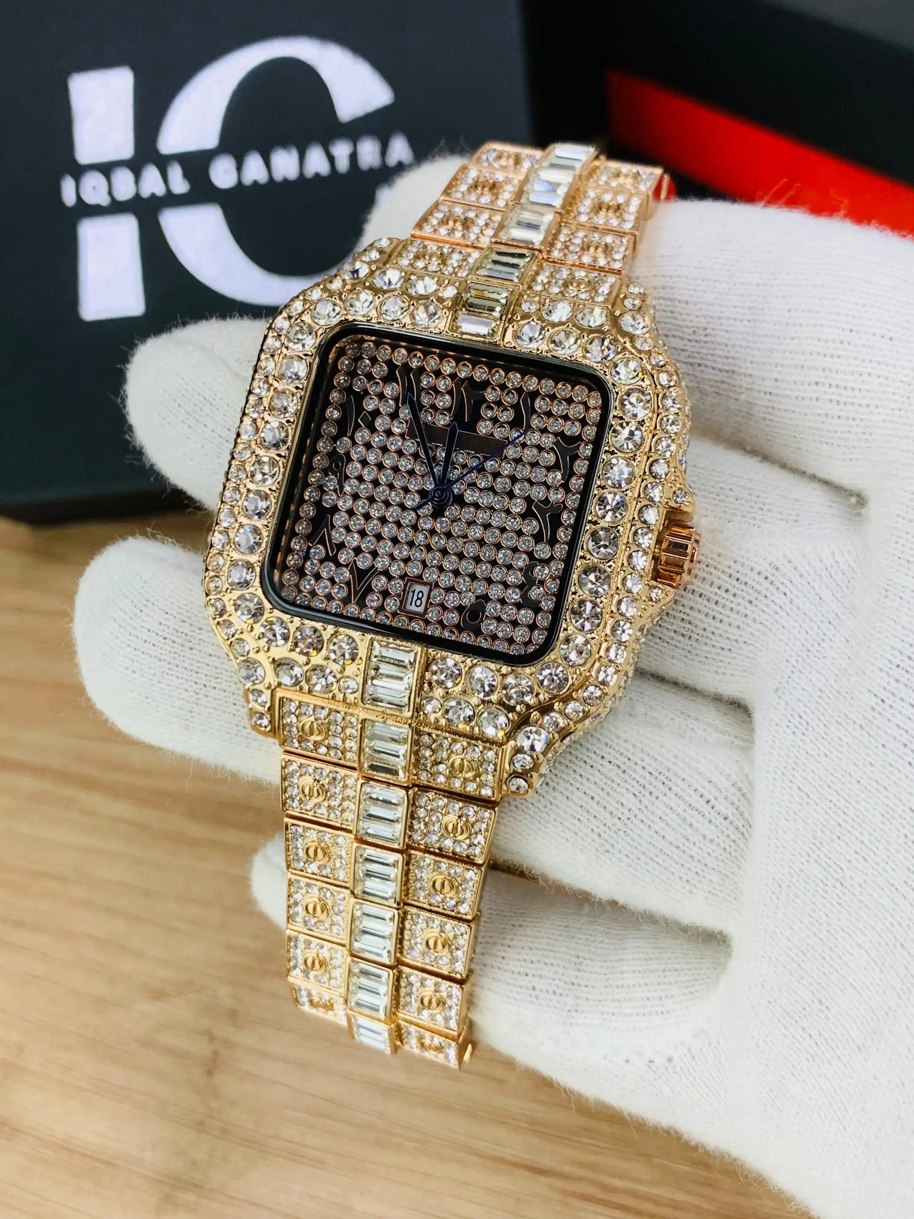Arabic Ice Model | Rosegold White