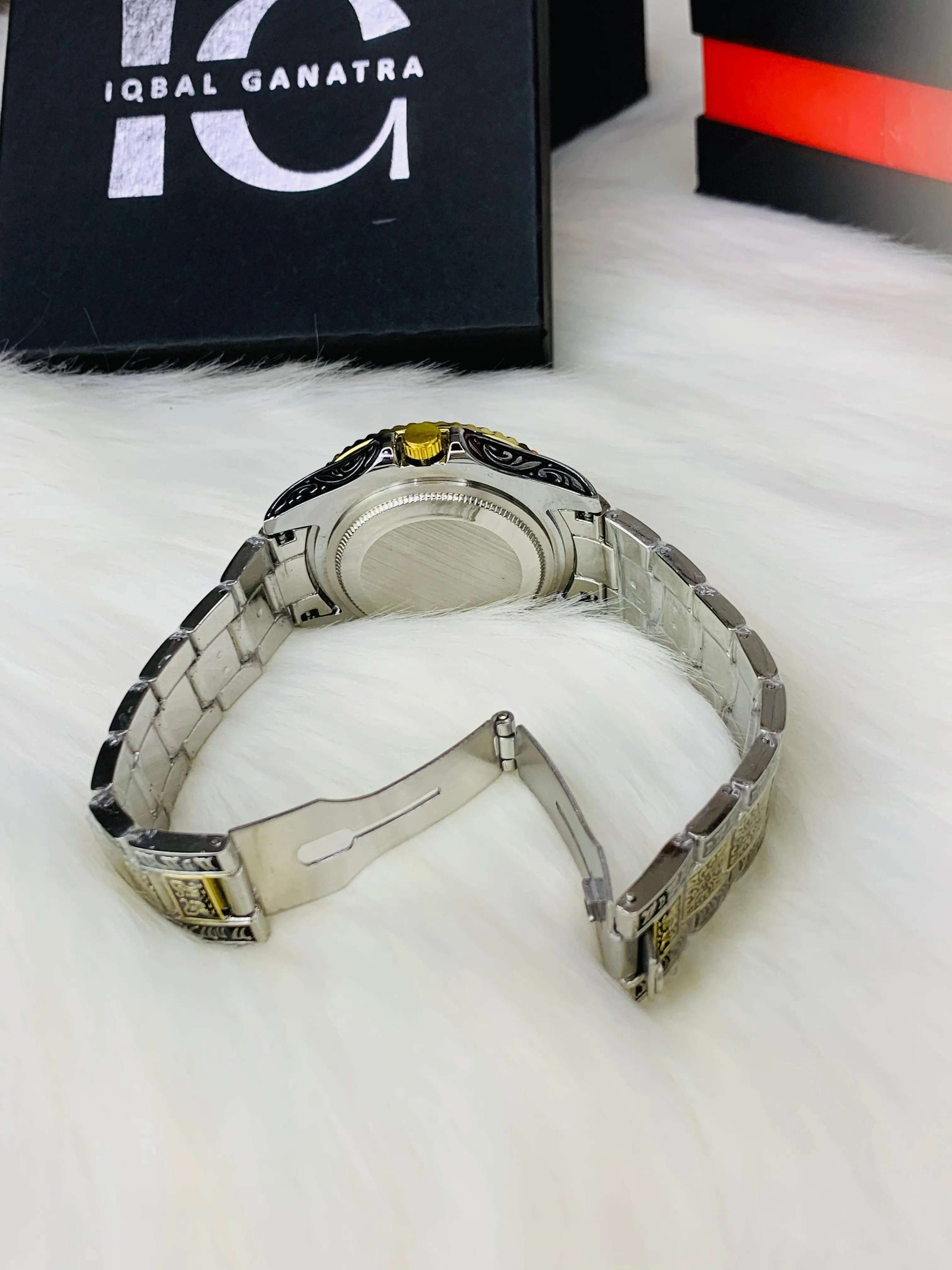 Imported Engraved Model (Two Tone Black)