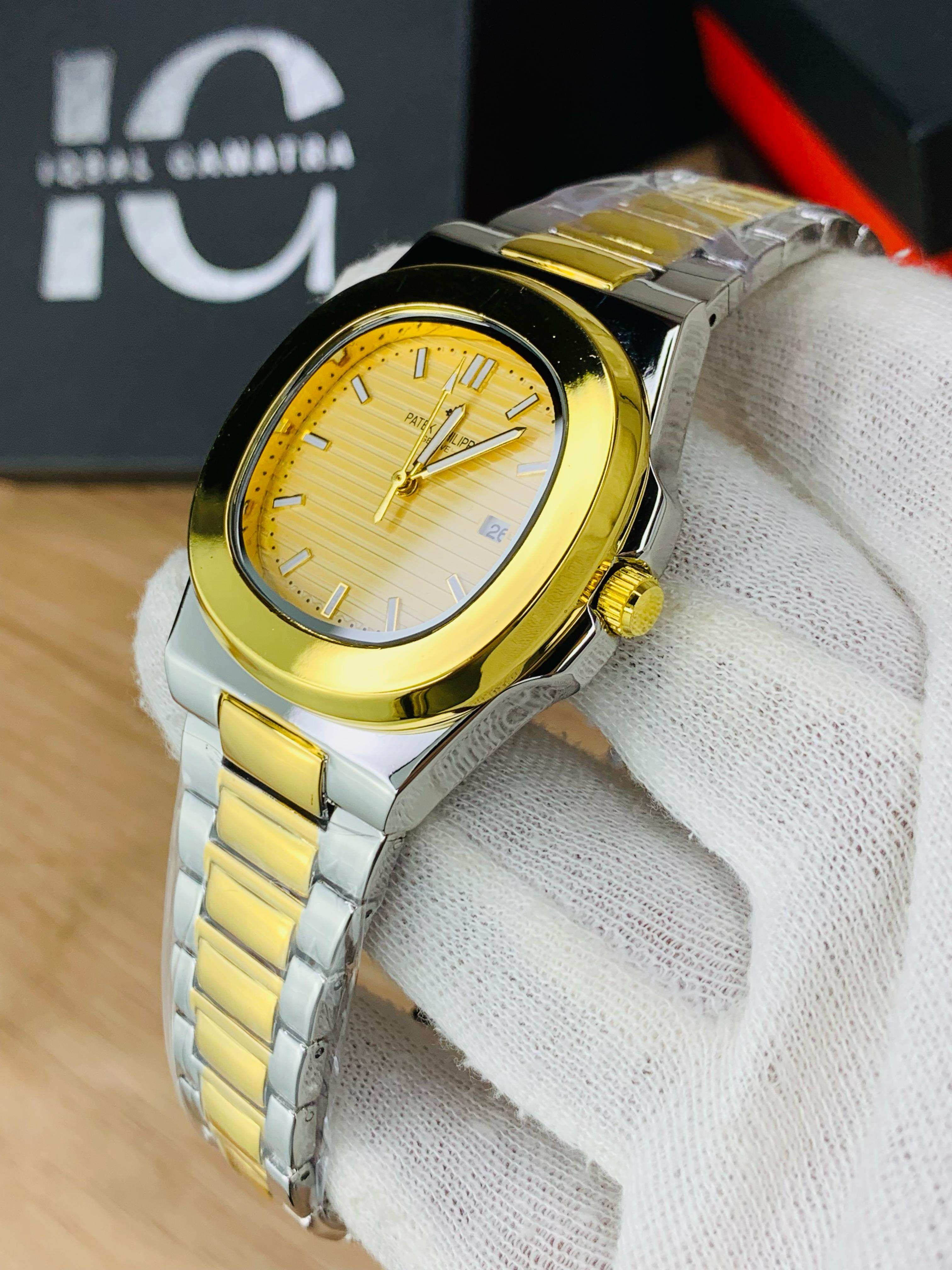 Nautilus Model | Two Tone Gold