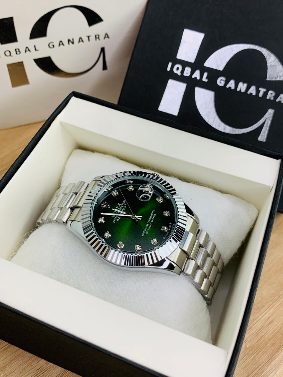 Kangoori Stone Model | Silver Green