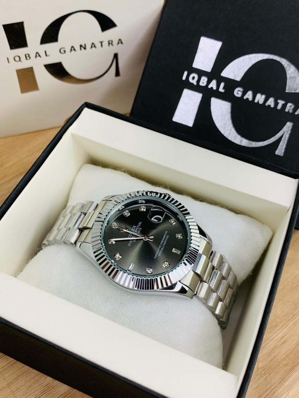 Kangoori Stone Model | Silver Black