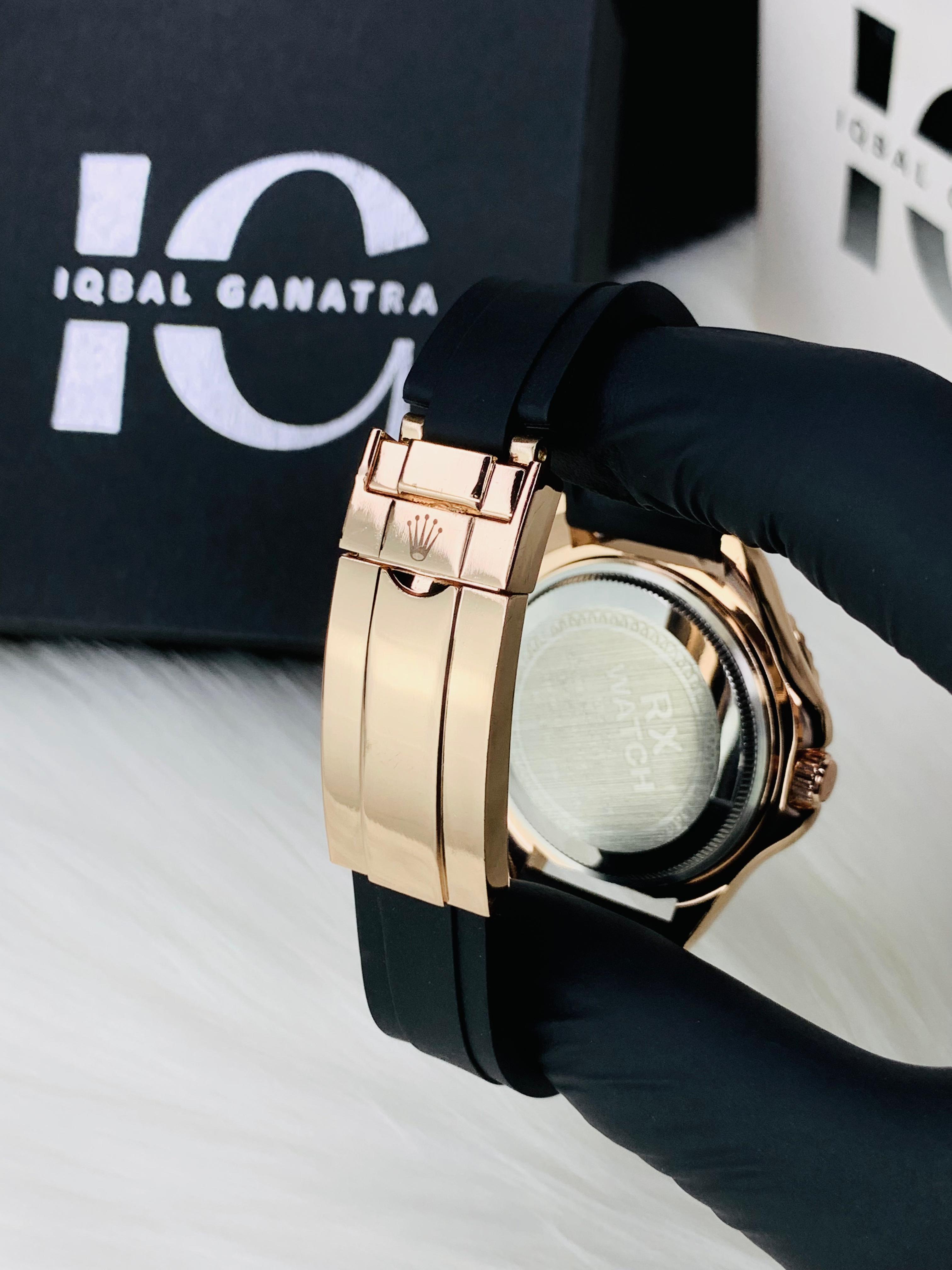 Yacht Master Men Watch | Rosegold