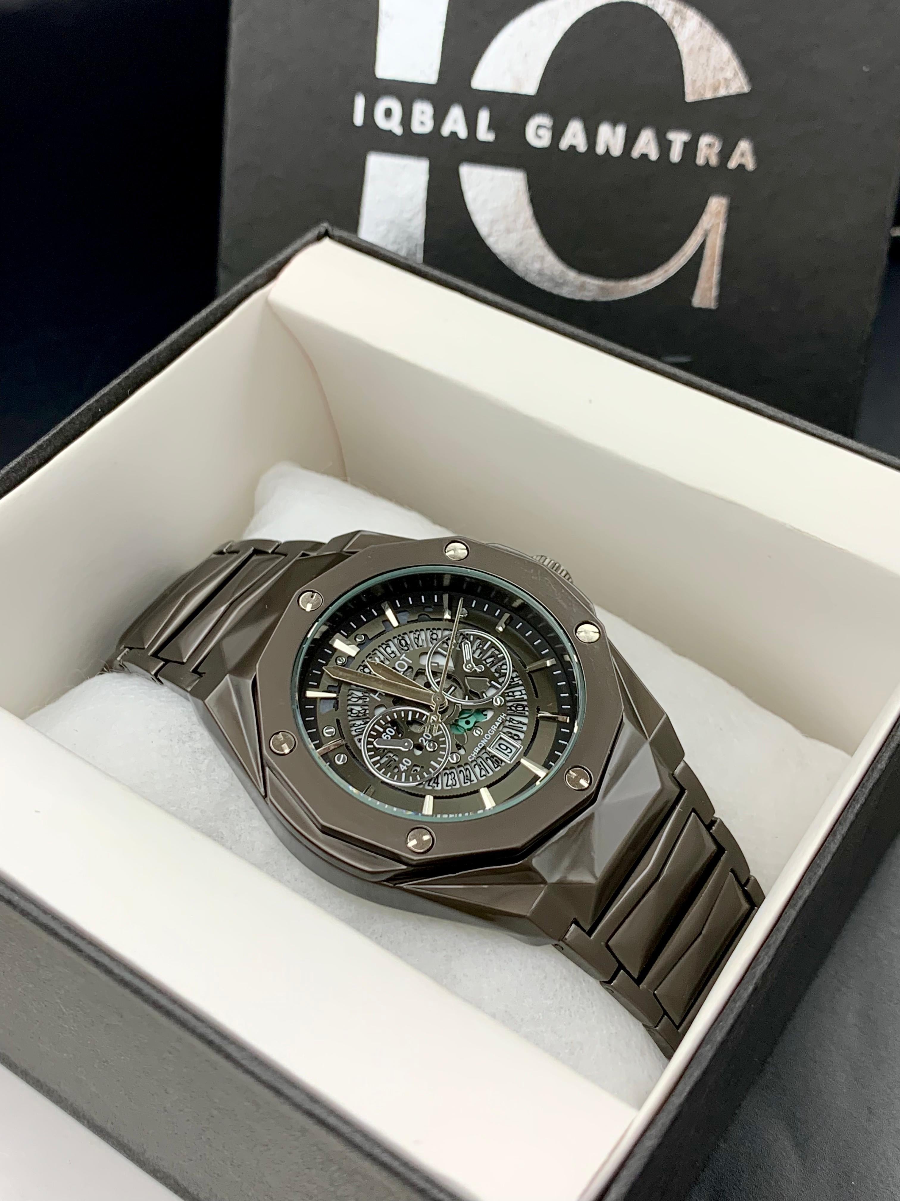 Diamond Cut | Date Adjustment | Texture Chain (Black)