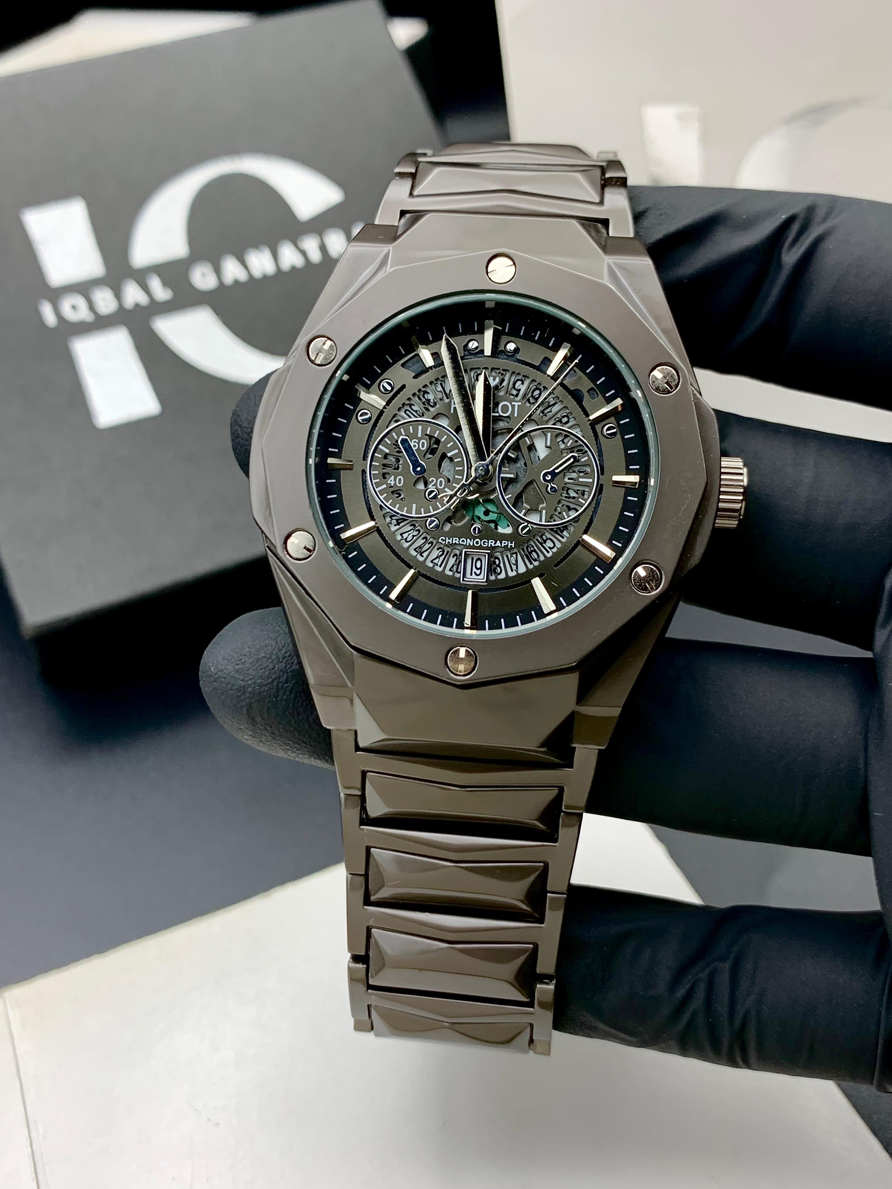 Diamond Cut | Date Adjustment | Texture Chain (Black)