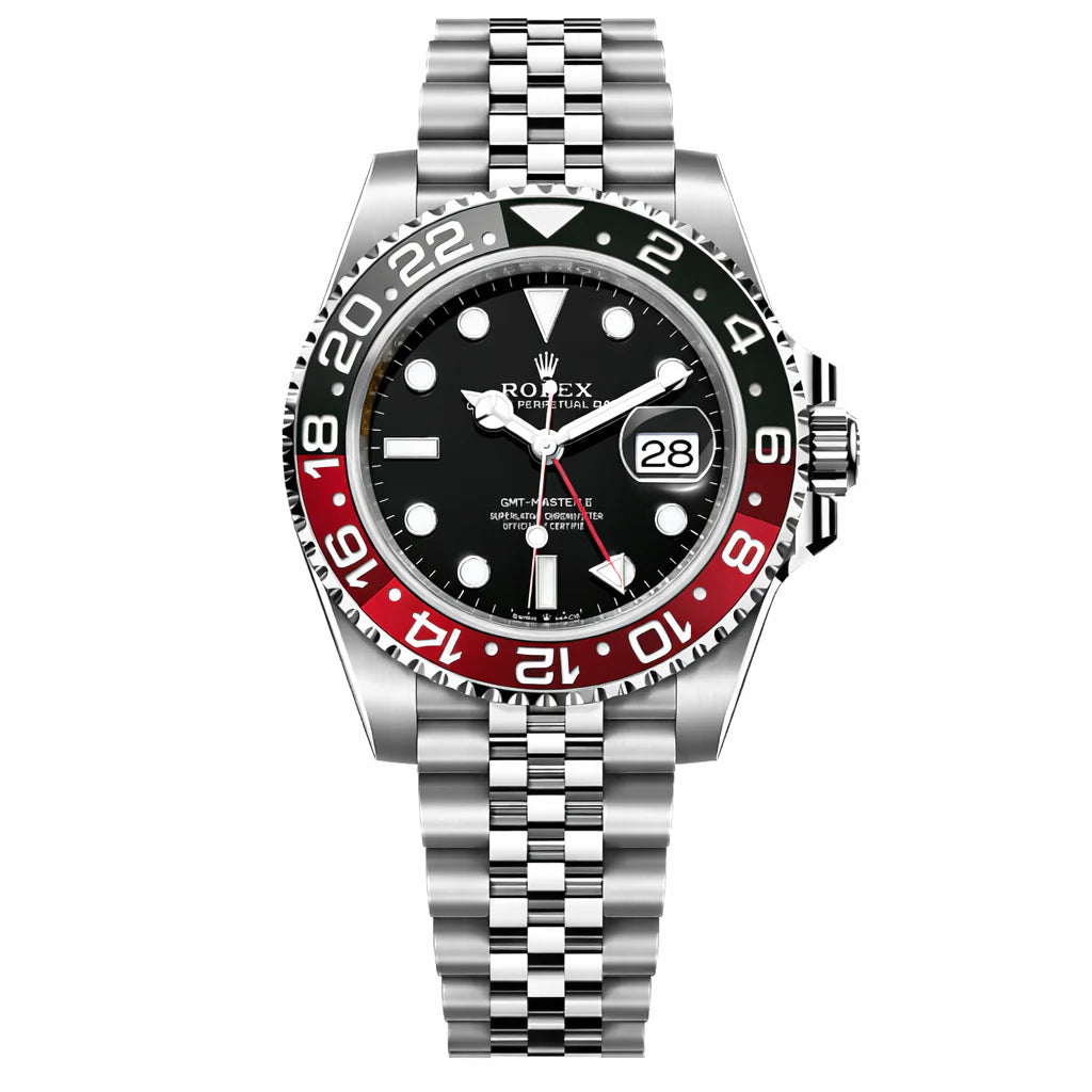 GMT Semi Auto Movement Jubilee Chain | Date Working | Coke