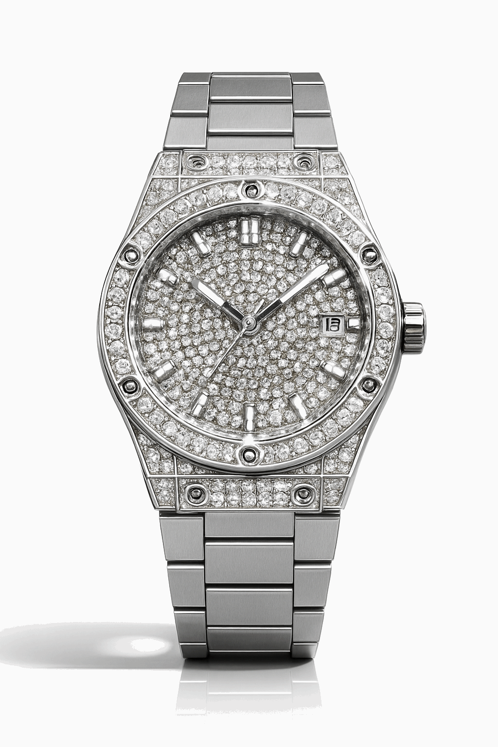 Luxury Stone Case Model | Silver