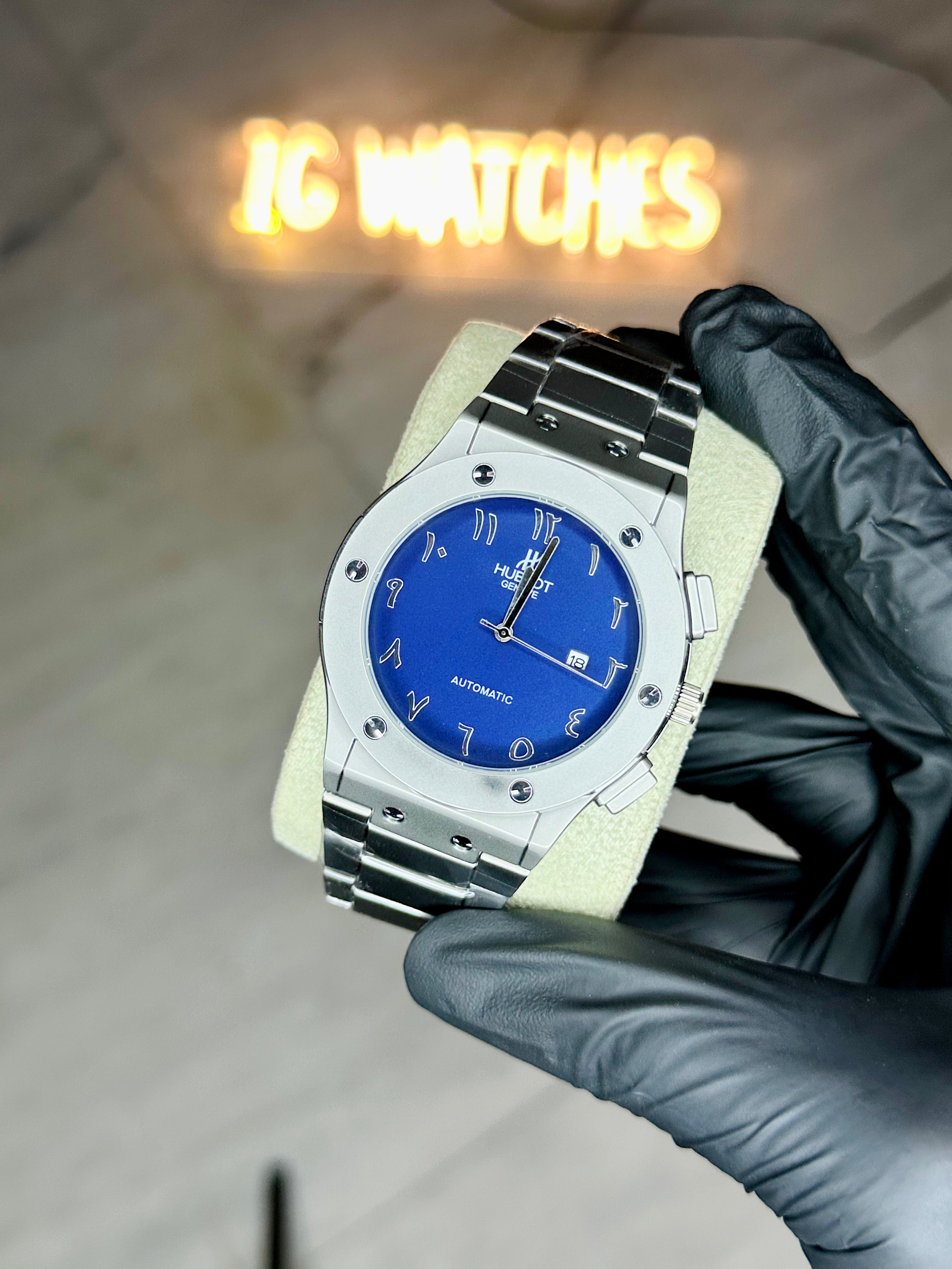 Luxury Arabic| Silver Blue