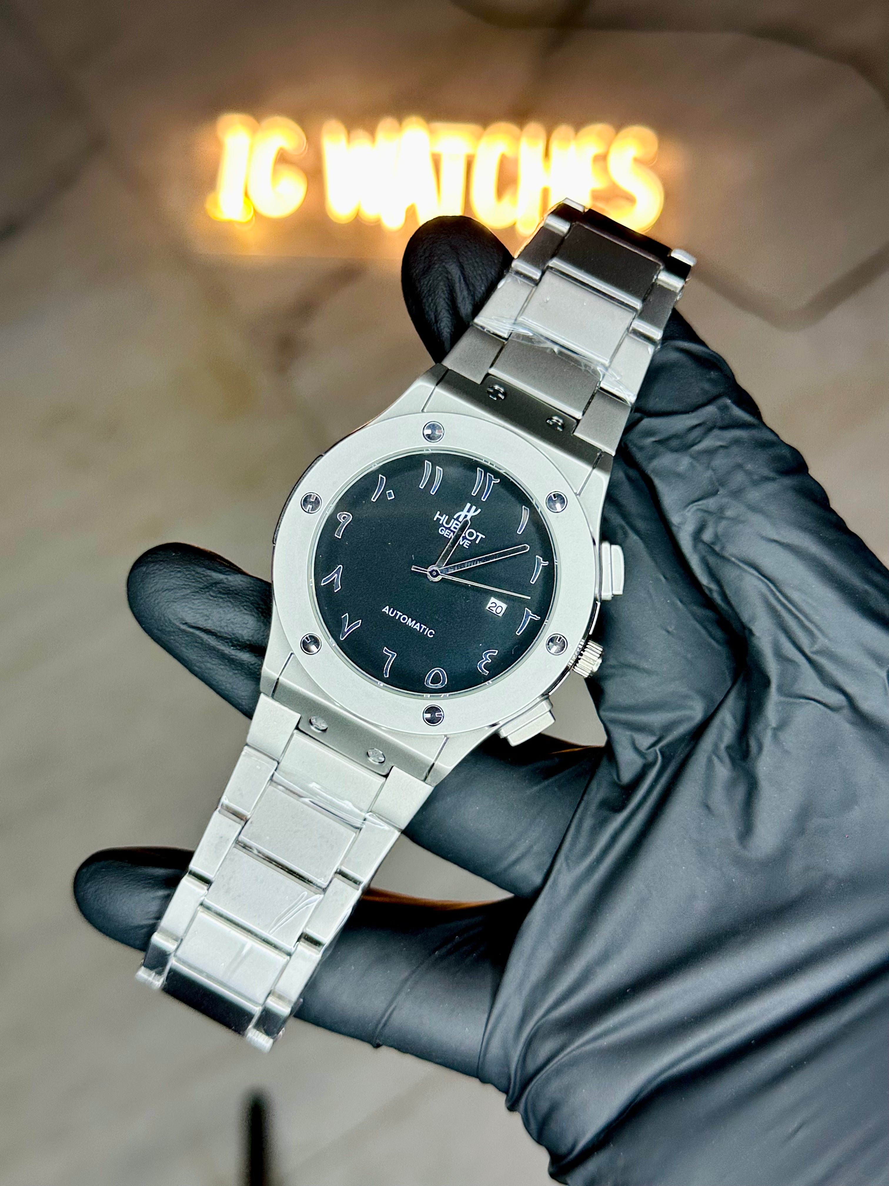 Luxury Arabic| Silver Black