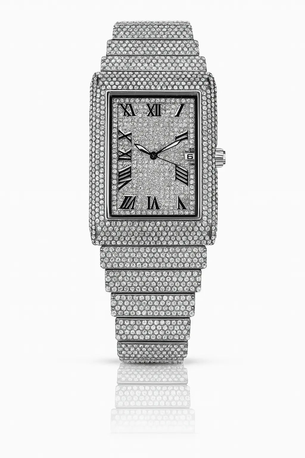J&Co. ICE MODEL | HIGH QUALITY | LIMITED STOCK (Silver)