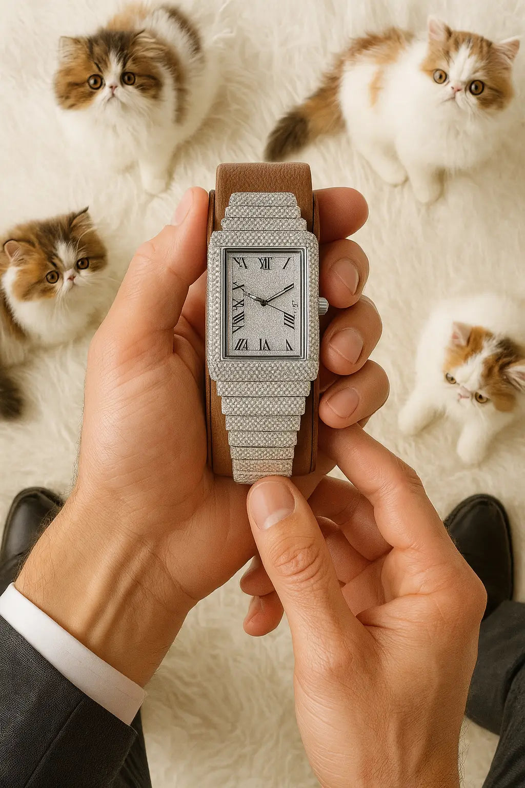 J&Co. ICE MODEL | HIGH QUALITY | LIMITED STOCK (Silver)