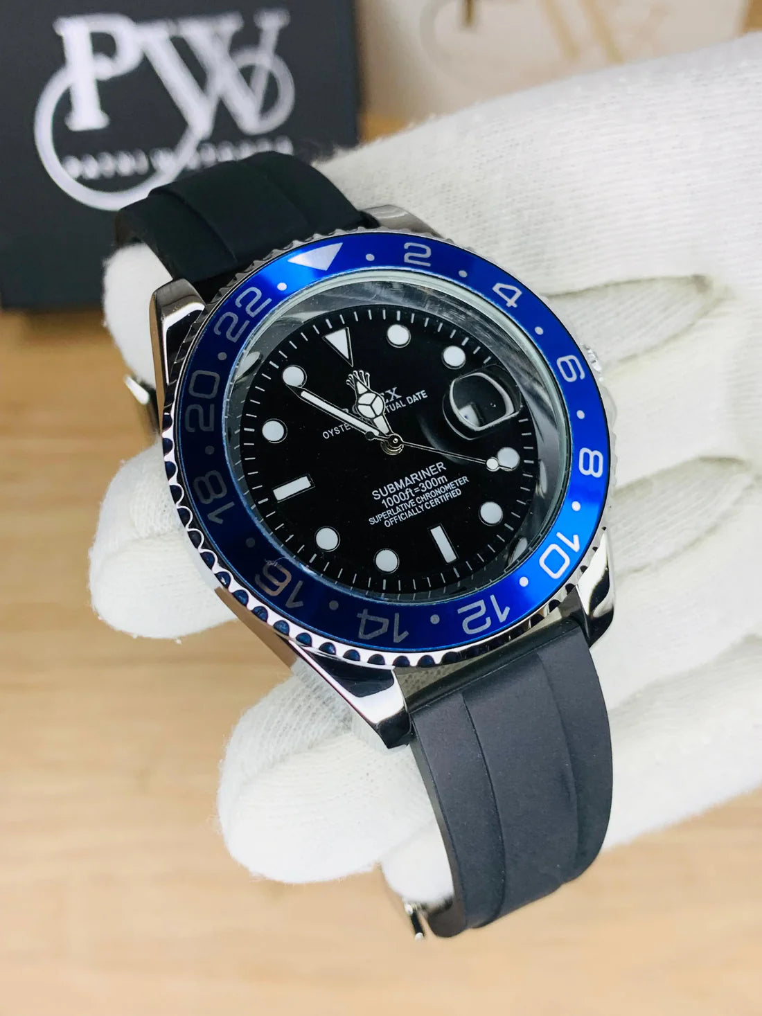 GMT Strap Model (Blue Black)