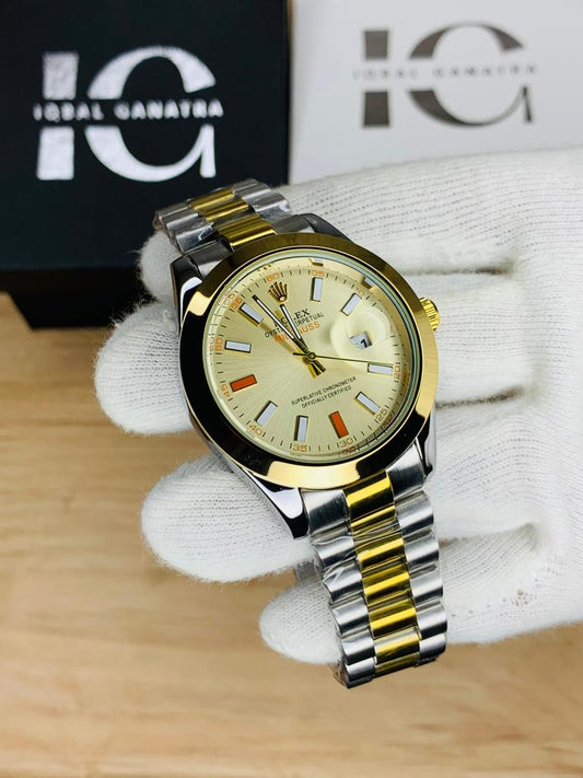 Branded Milgauss (Two Tone Gold)