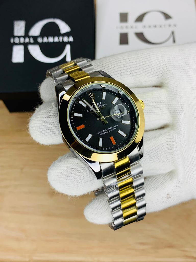Branded Milgauss (Two Tone Black)
