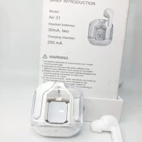Air 31 Wireless Earbuds (White)