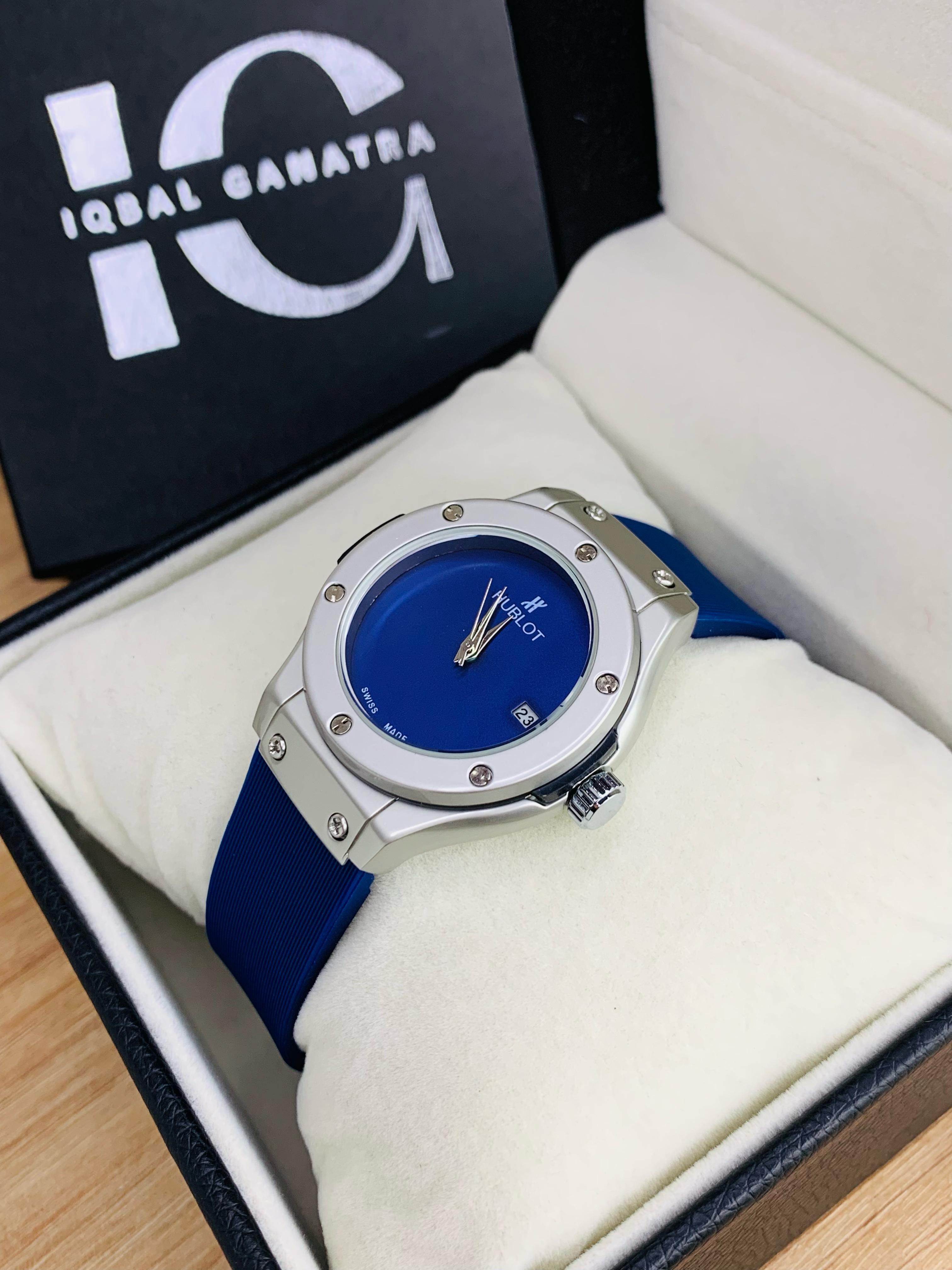 Ladies HB Simple Model (Blue Silver)